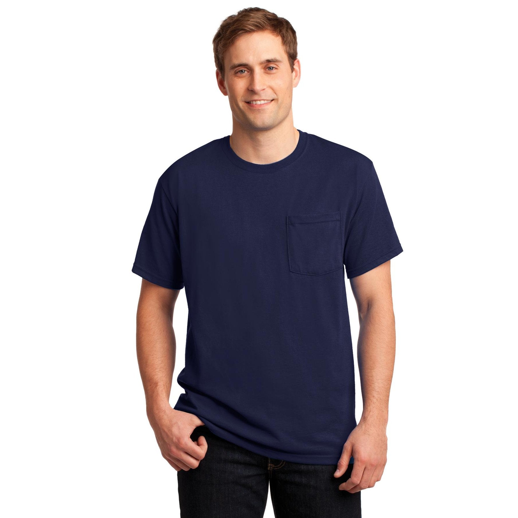 Jerzees-Jerzees® - Dri-Power® 50/50 Cotton/Poly Pocket T-Shirt. 29MP-MedTech-8