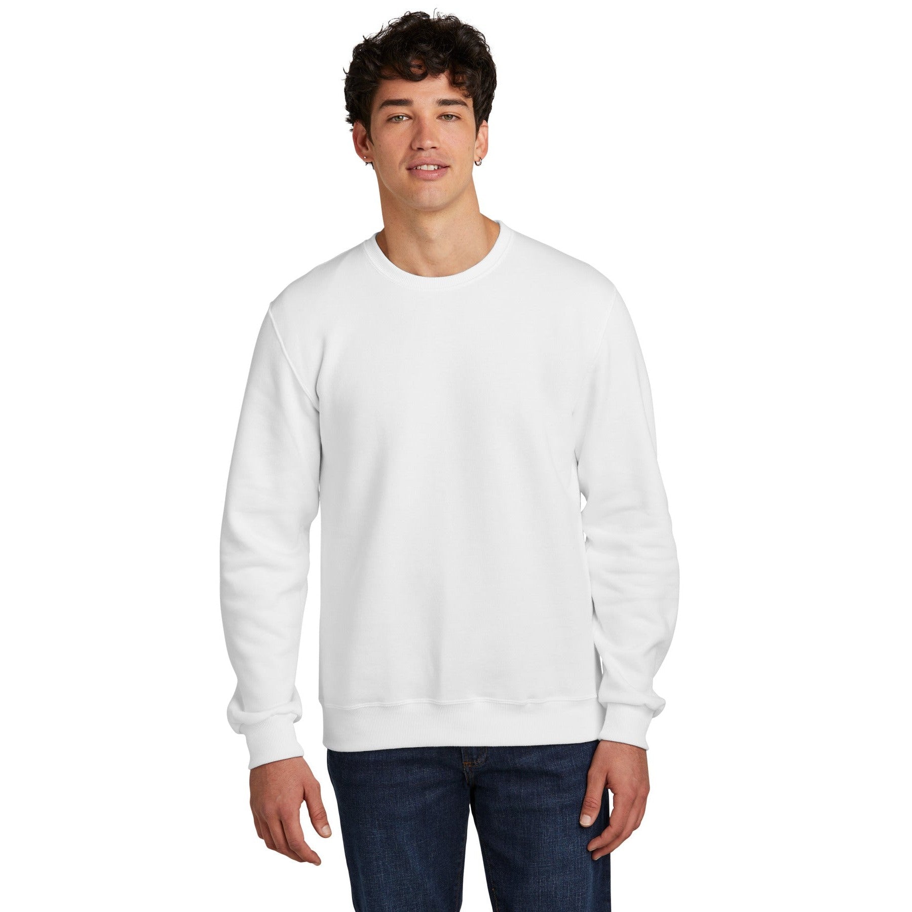 Jerzees-Jerzees Eco™ Premium Blend Crewneck Sweatshirt 701M-MedTech-6