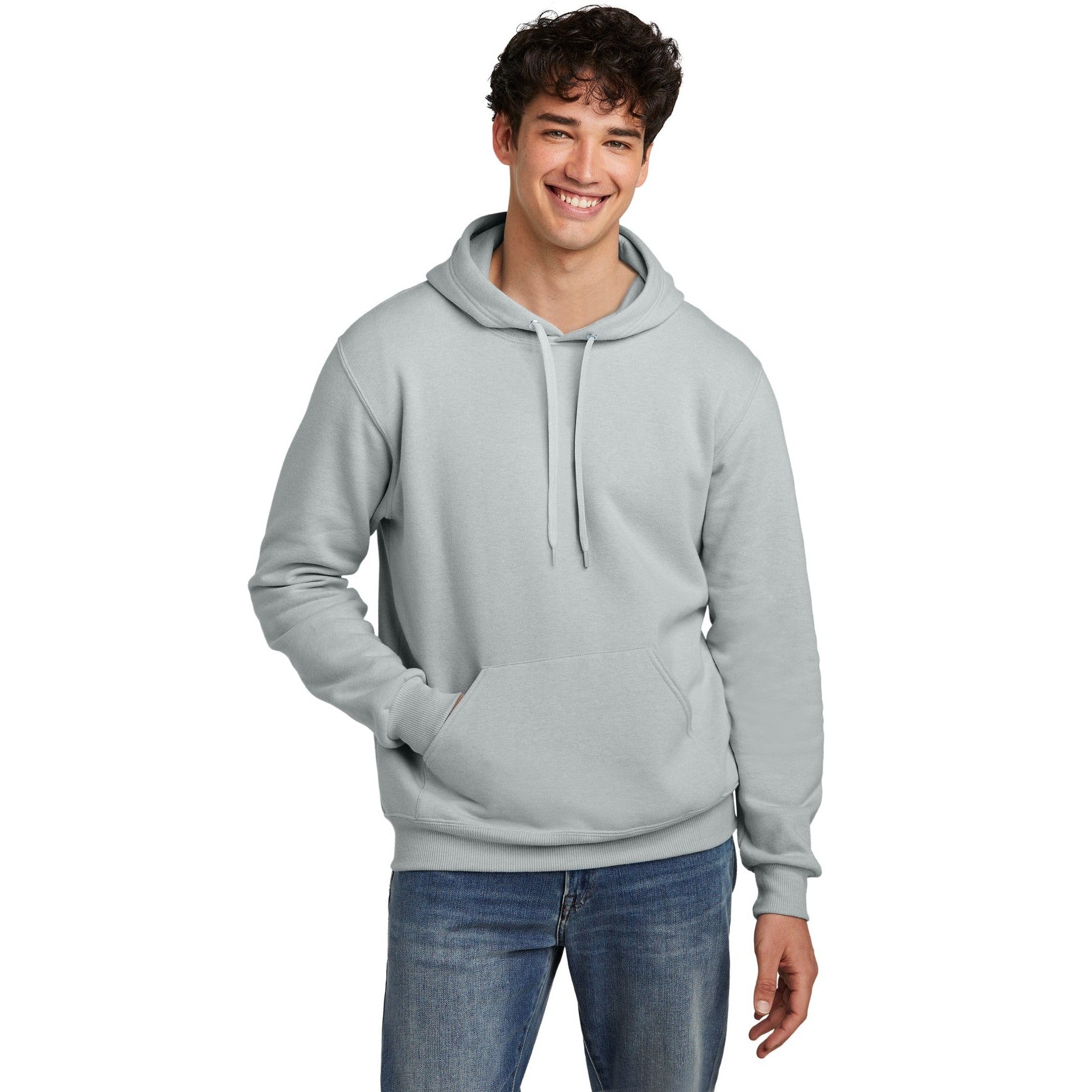 Jerzees-Jerzees Eco™ Premium Blend Pullover Hooded Sweatshirt 700M-MedTech-5