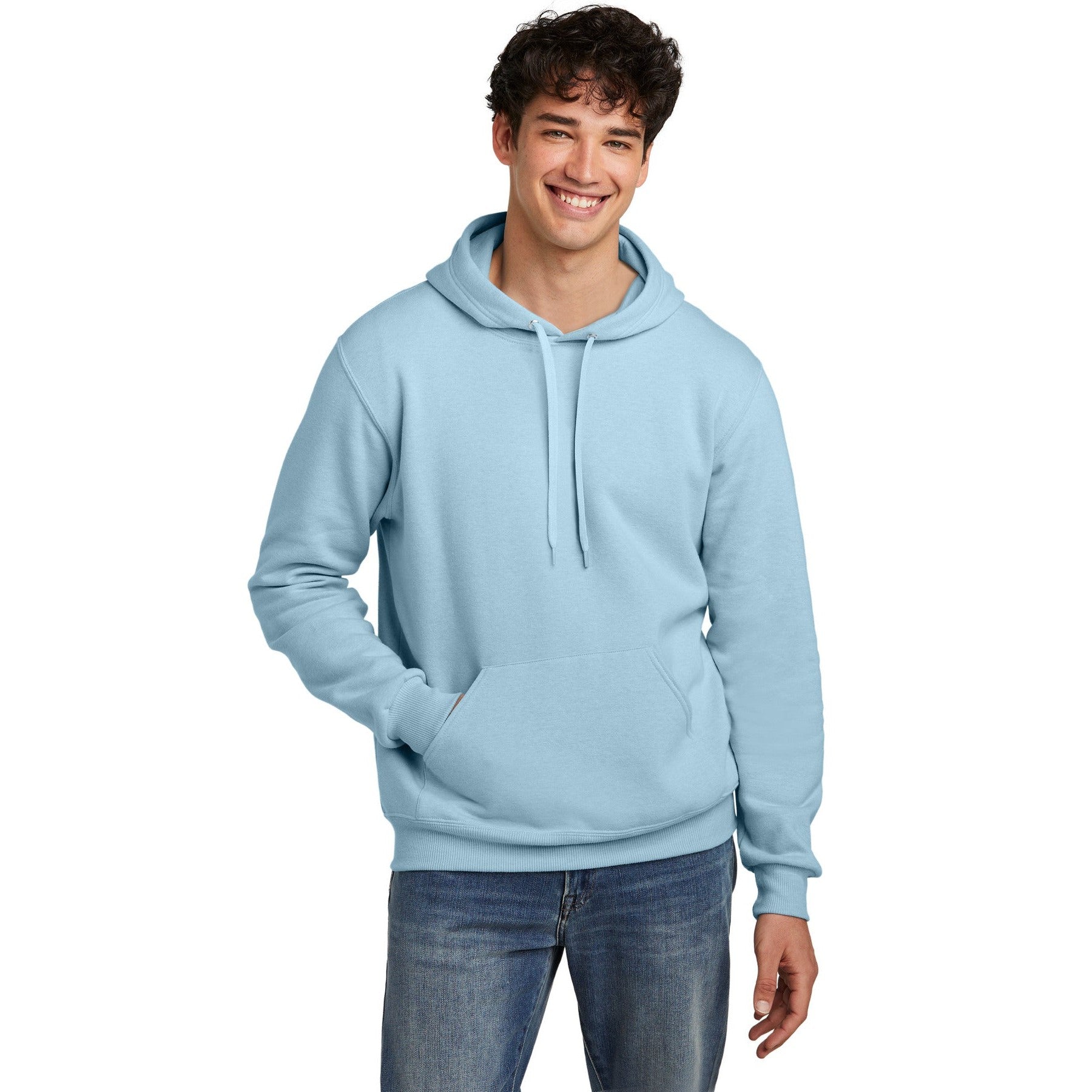 Jerzees-Jerzees Eco™ Premium Blend Pullover Hooded Sweatshirt 700M-MedTech-4