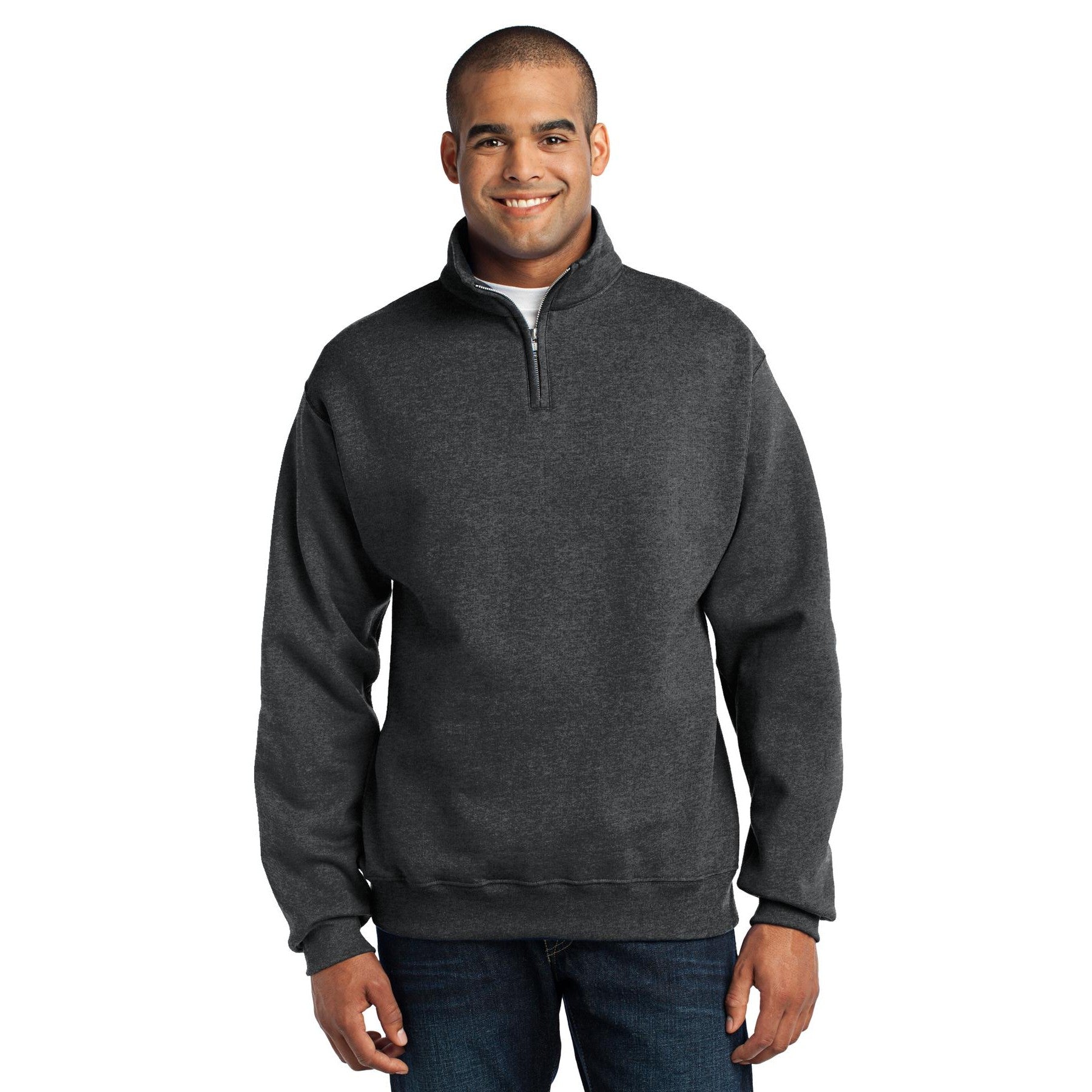 Jerzees-Jerzees® - NuBlend® 1/4-Zip Cadet Collar Sweatshirt. 995M-MedTech-3