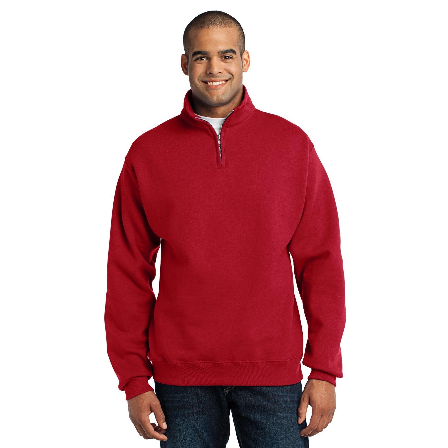 Jerzees-Jerzees® - NuBlend® 1/4-Zip Cadet Collar Sweatshirt. 995M-MedTech-10
