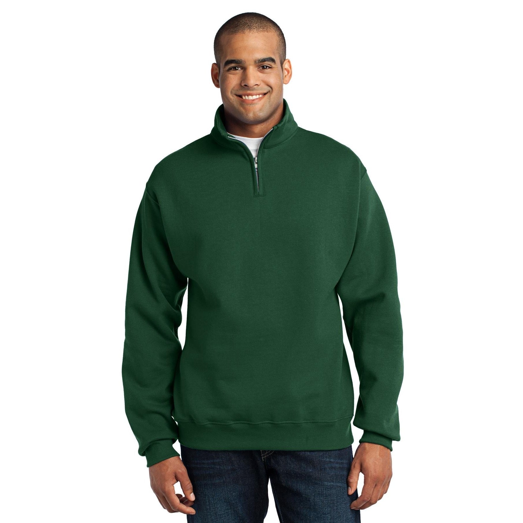 Jerzees-Jerzees® - NuBlend® 1/4-Zip Cadet Collar Sweatshirt. 995M-MedTech-5