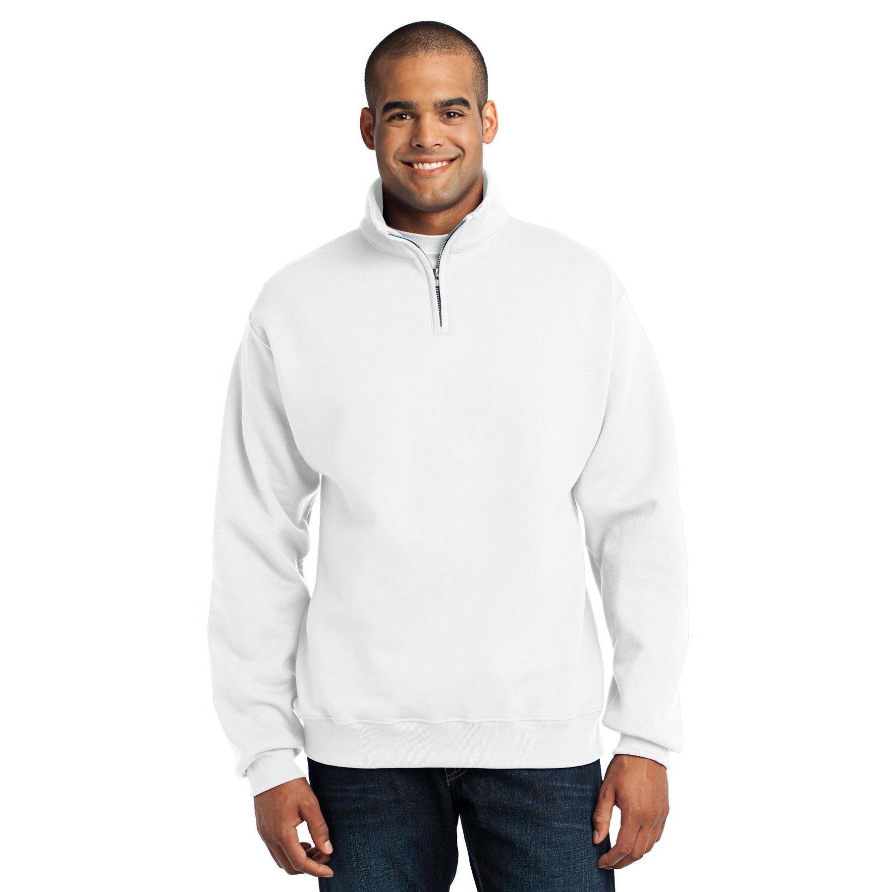 Jerzees-Jerzees® - NuBlend® 1/4-Zip Cadet Collar Sweatshirt. 995M-MedTech-12