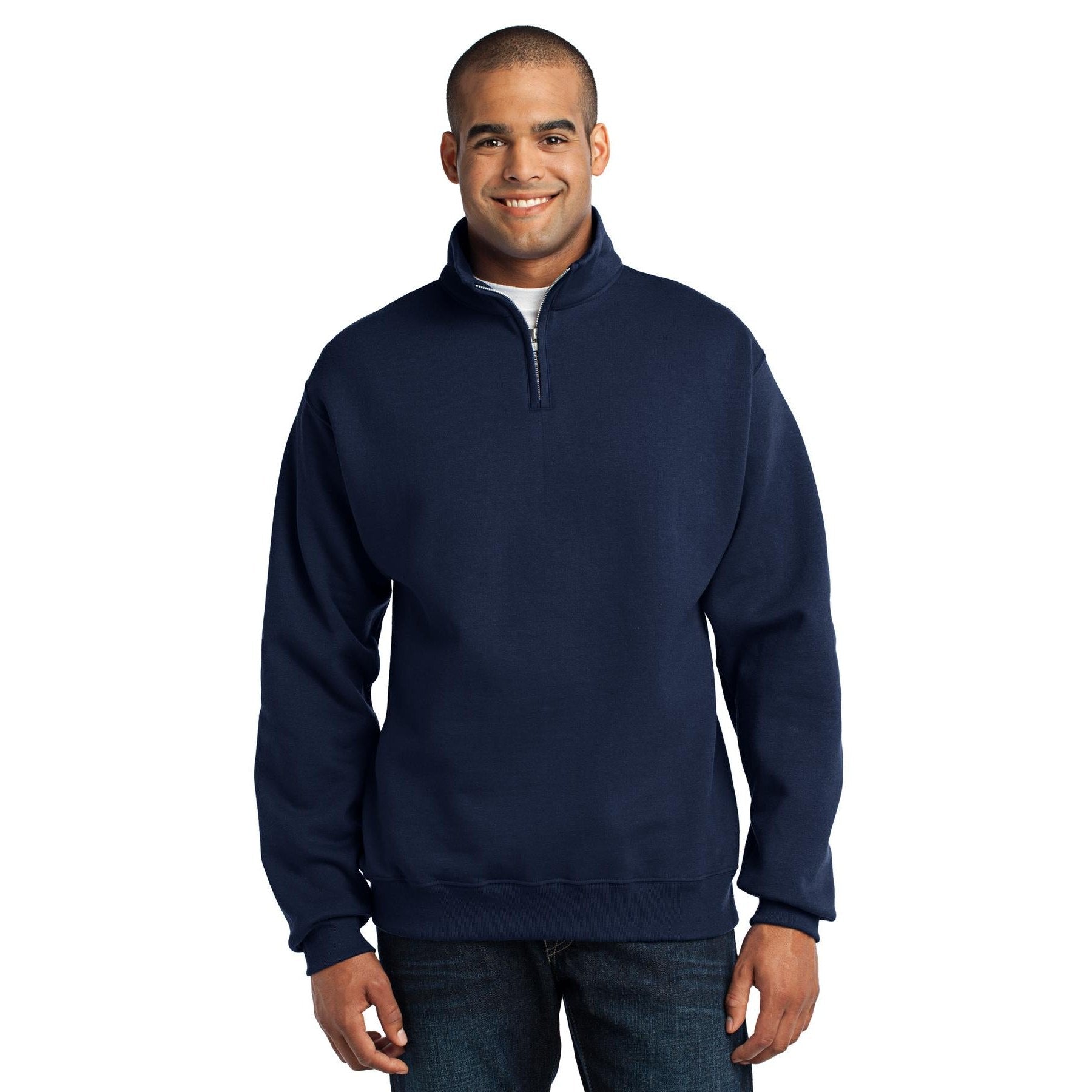 Jerzees-Jerzees® - NuBlend® 1/4-Zip Cadet Collar Sweatshirt. 995M-MedTech-7