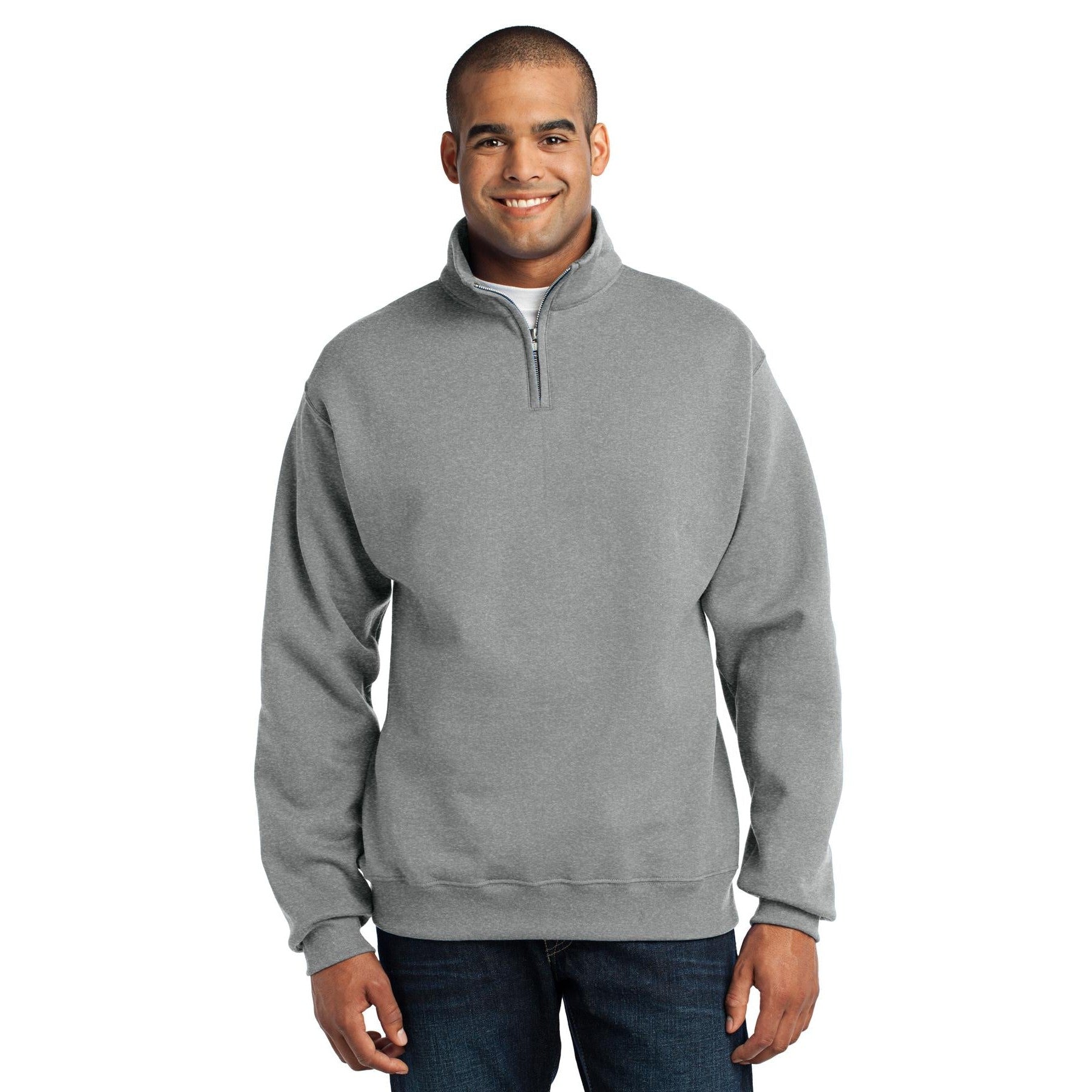 Jerzees-Jerzees® - NuBlend® 1/4-Zip Cadet Collar Sweatshirt. 995M-MedTech-8