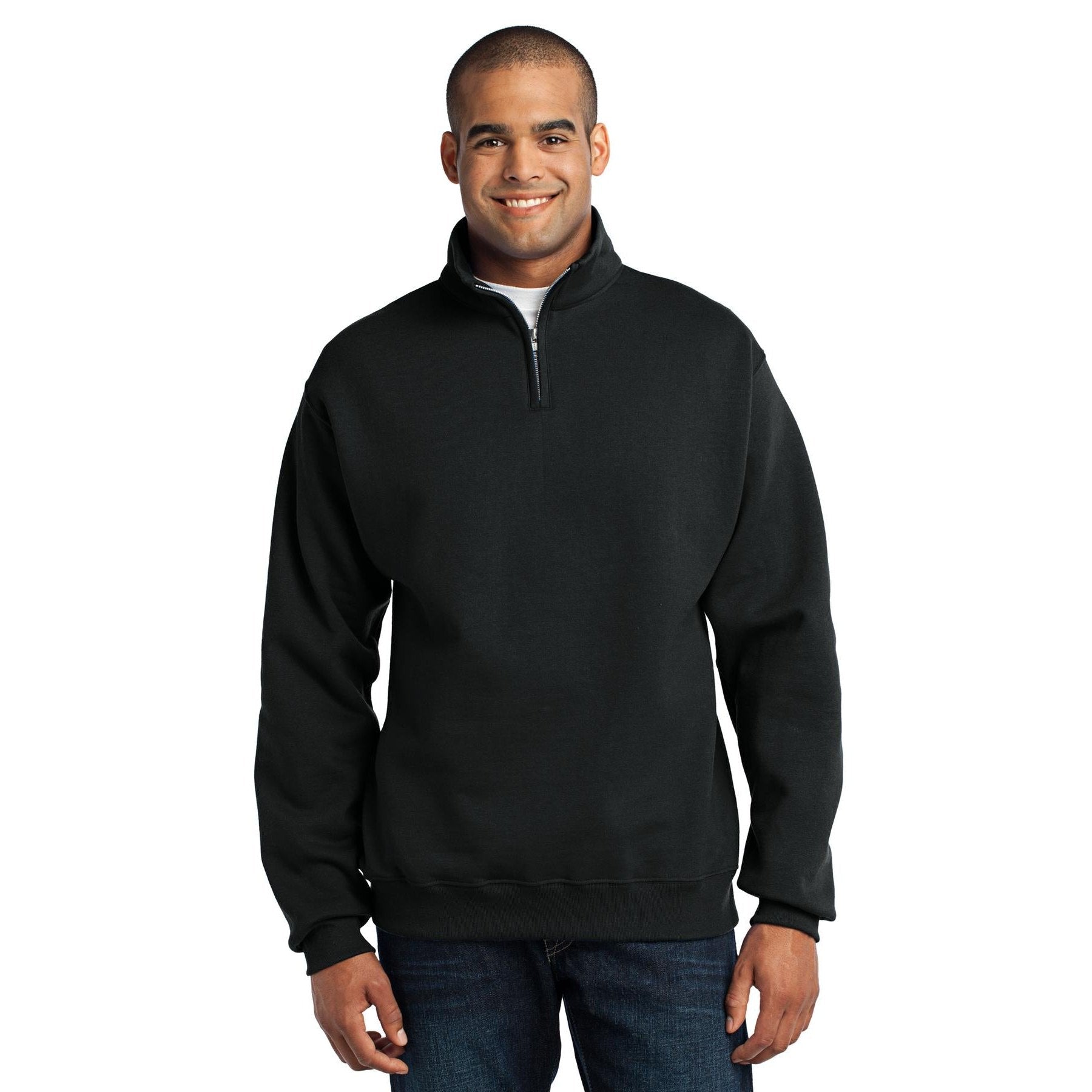 Jerzees-Jerzees® - NuBlend® 1/4-Zip Cadet Collar Sweatshirt. 995M-MedTech-2