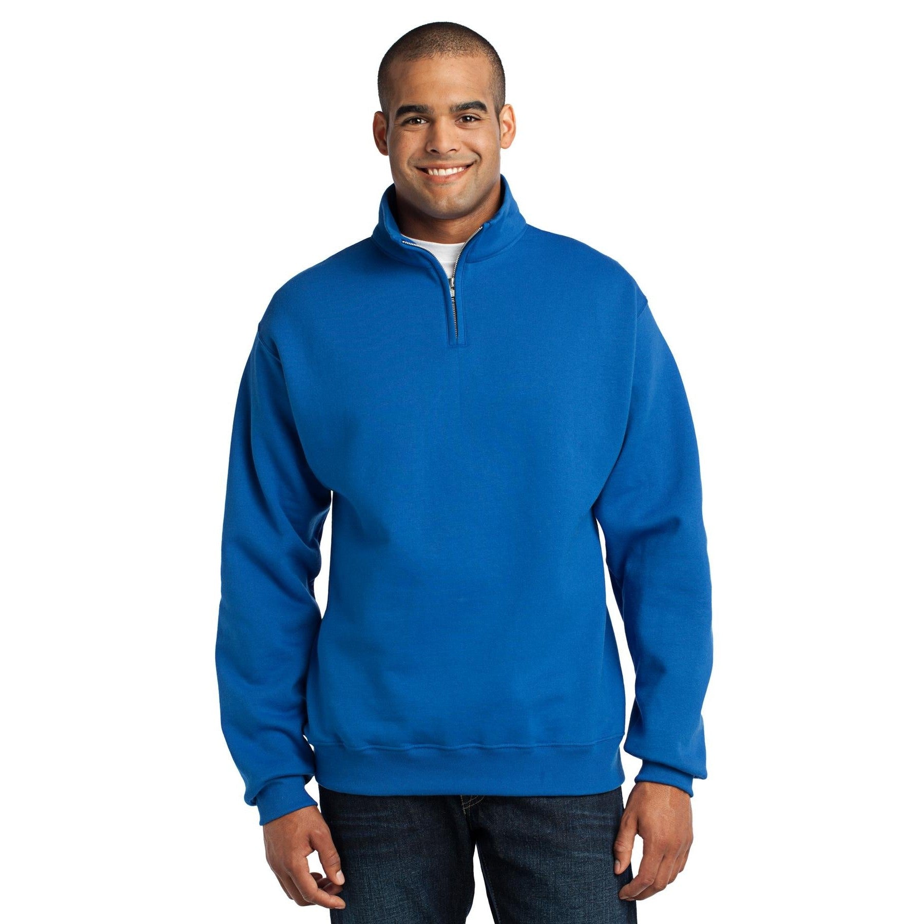 Jerzees-Jerzees® - NuBlend® 1/4-Zip Cadet Collar Sweatshirt. 995M-MedTech-9
