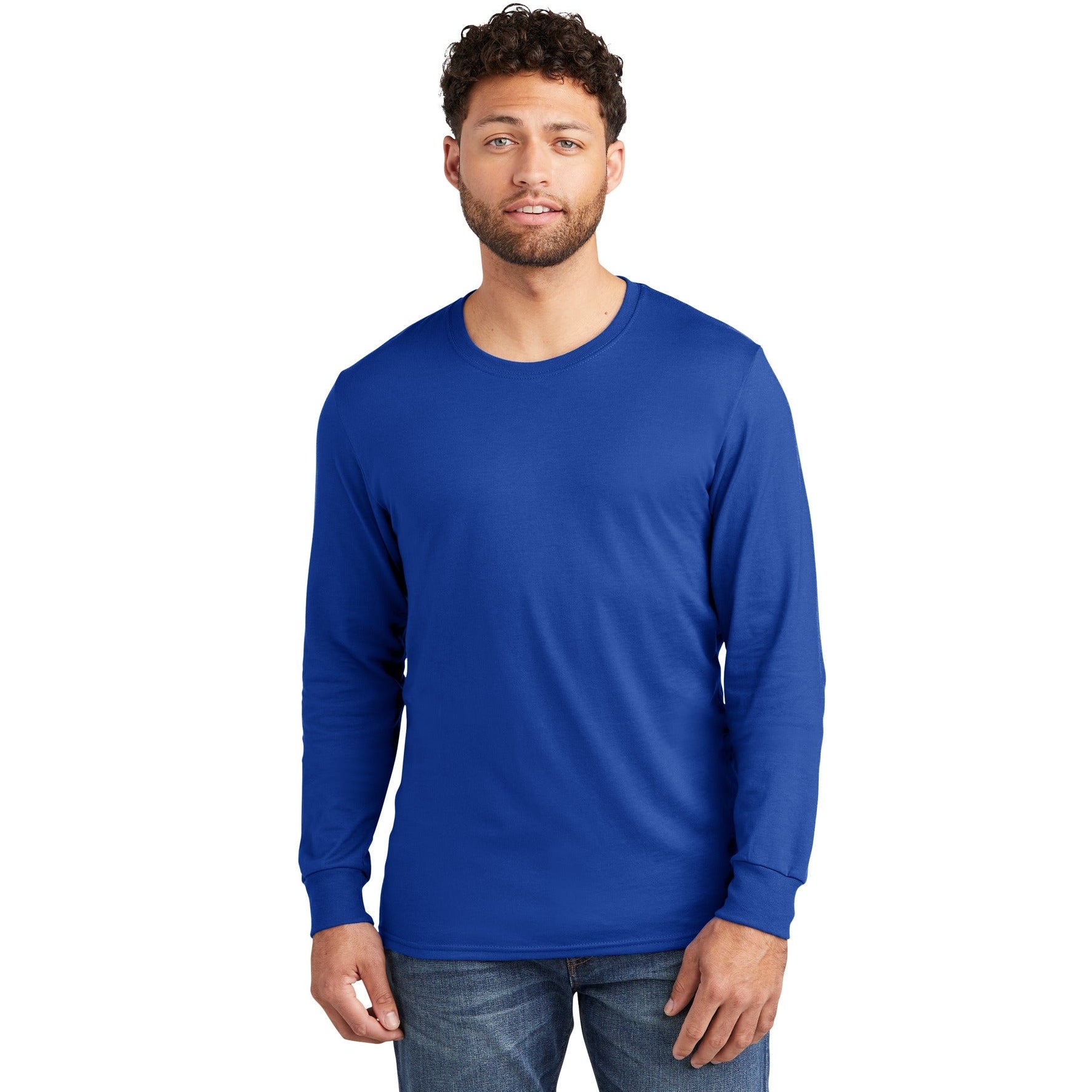 Jerzees-Jerzees® Premium Blend Ring Spun Long Sleeve T-Shirt 560LS-MedTech-5