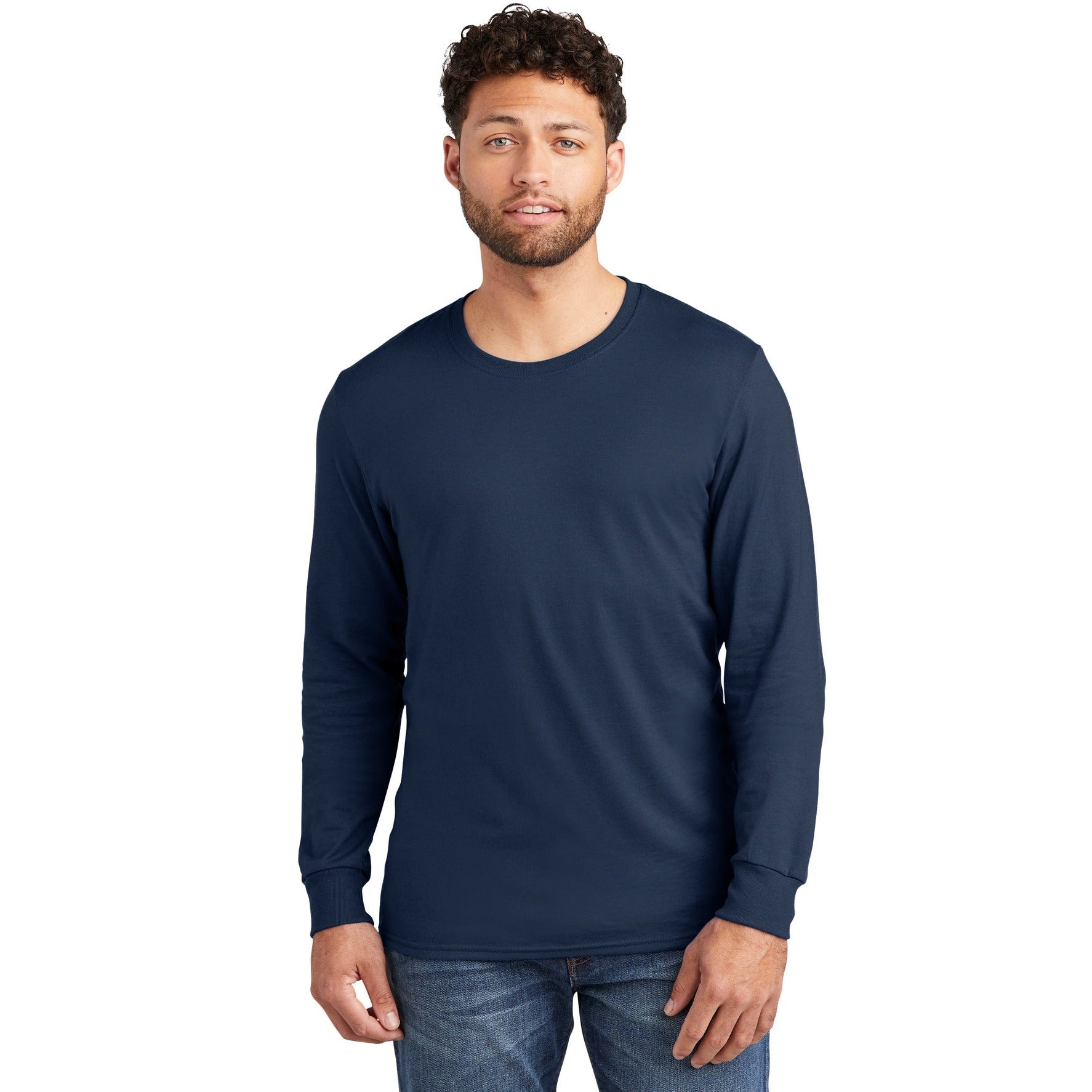 Jerzees-Jerzees® Premium Blend Ring Spun Long Sleeve T-Shirt 560LS-MedTech-3