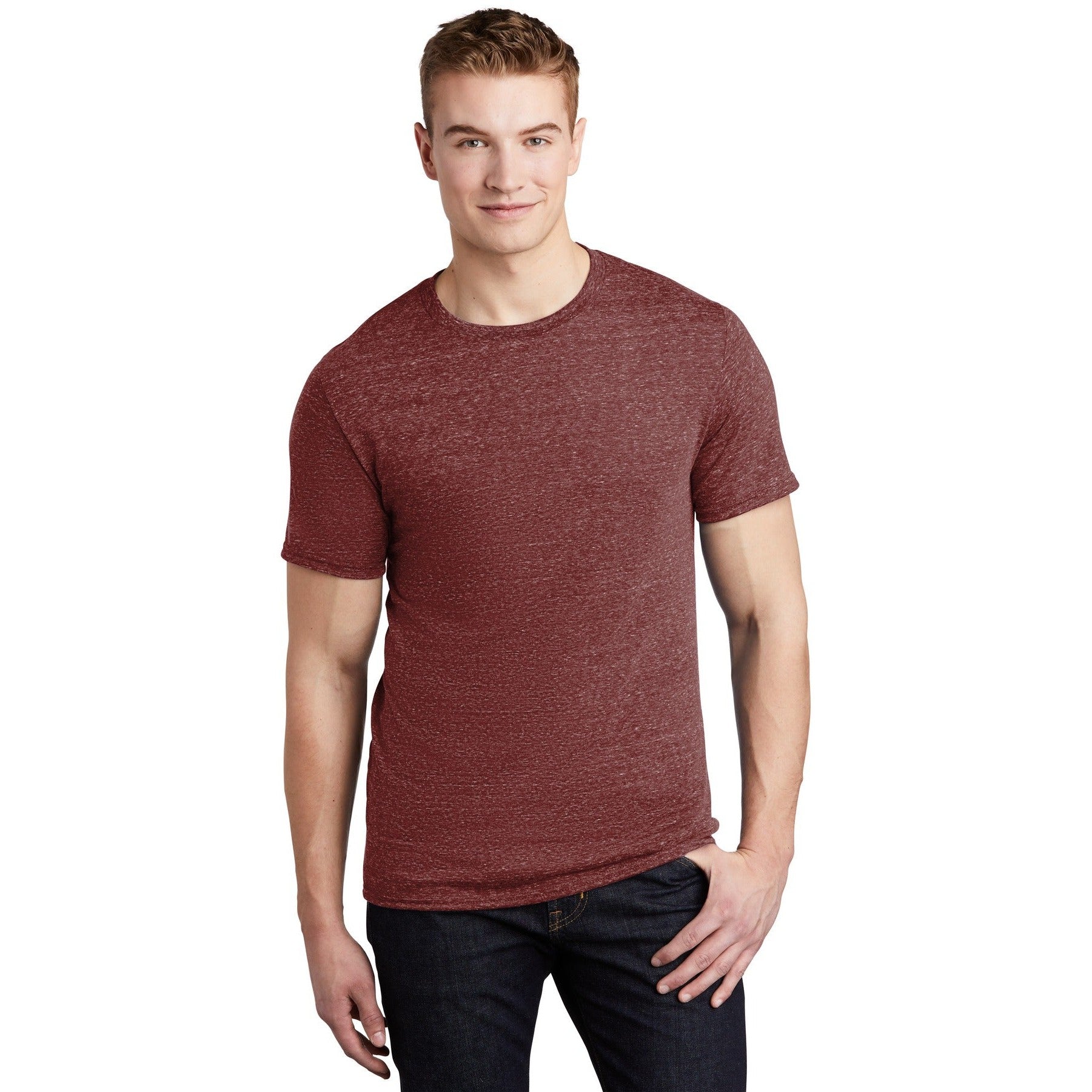 Jerzees-Jerzees ® Snow Heather Jersey T-Shirt 88M-MedTech-3