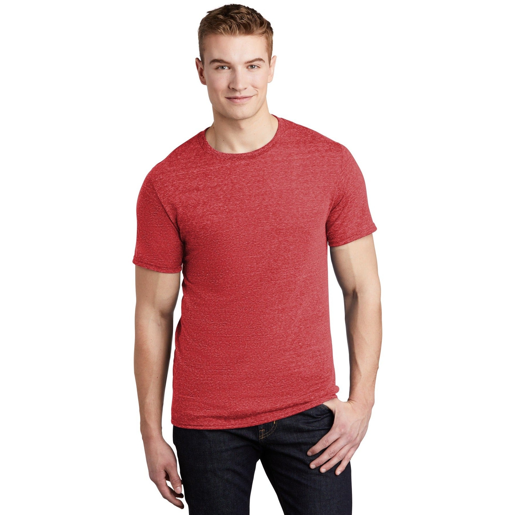 Jerzees-Jerzees ® Snow Heather Jersey T-Shirt 88M-MedTech-7