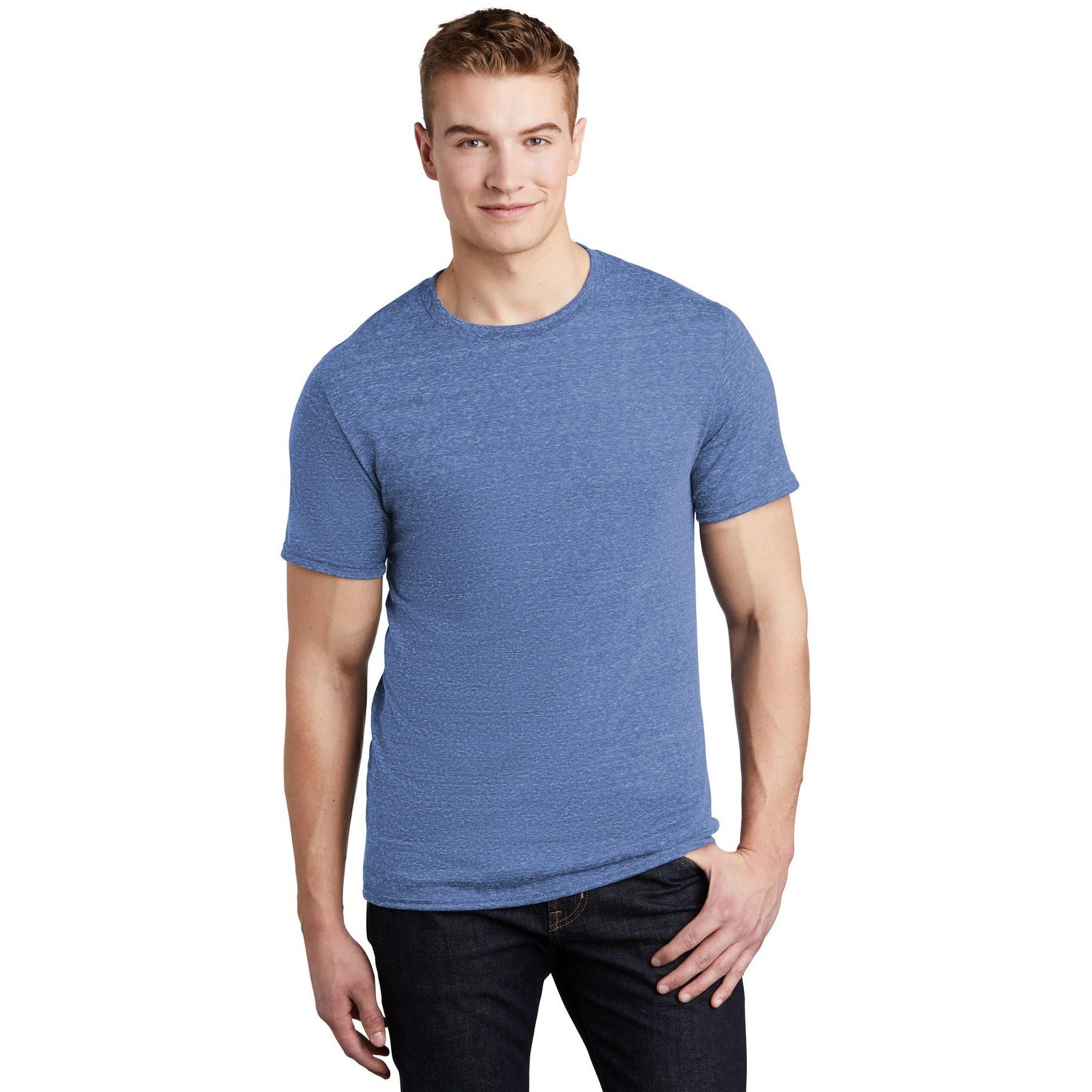 Jerzees-Jerzees ® Snow Heather Jersey T-Shirt 88M-MedTech-8