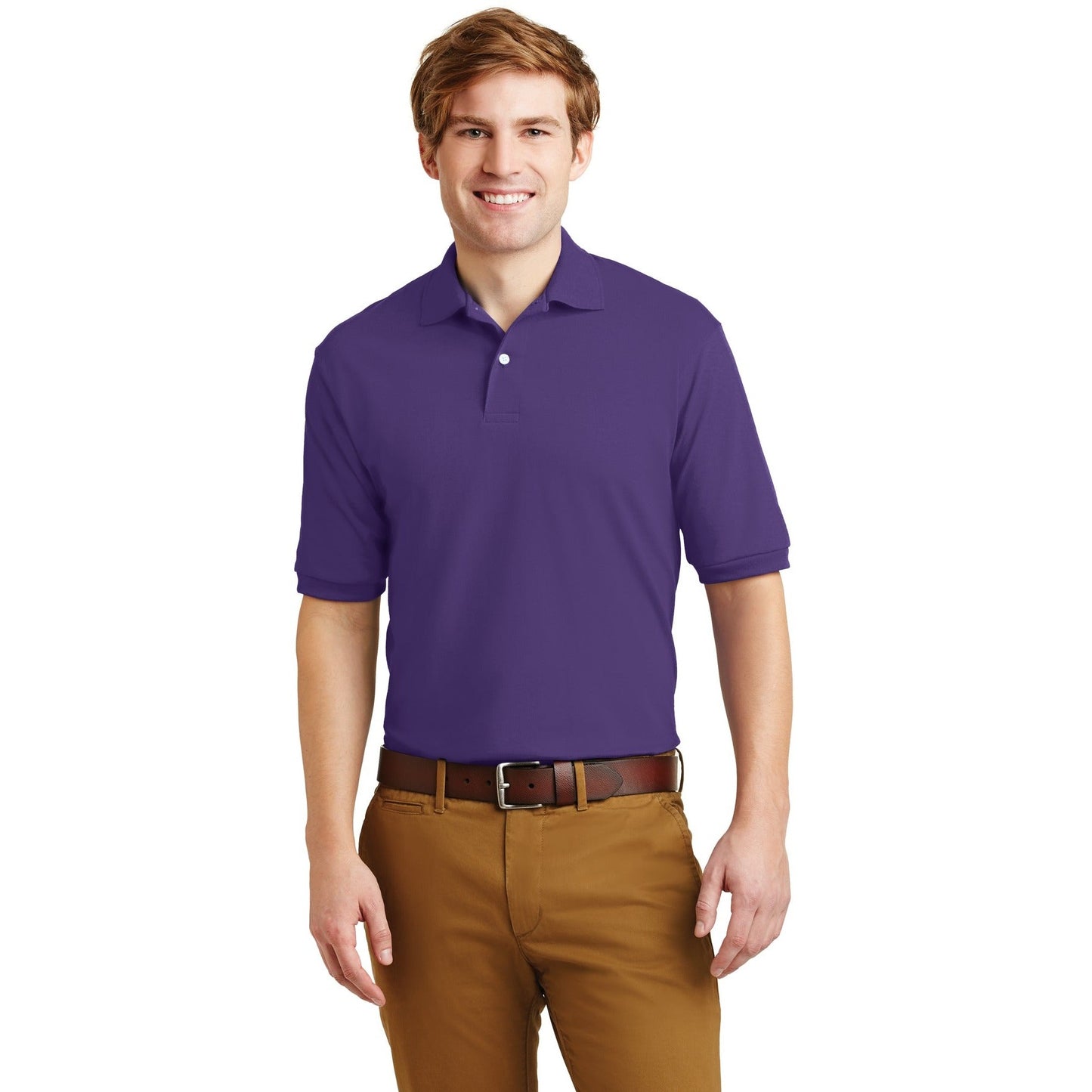 Jerzees-Jerzees® - SpotShield™ 5.4-Ounce Jersey Knit Sport Shirt. 437M-MedTech-4