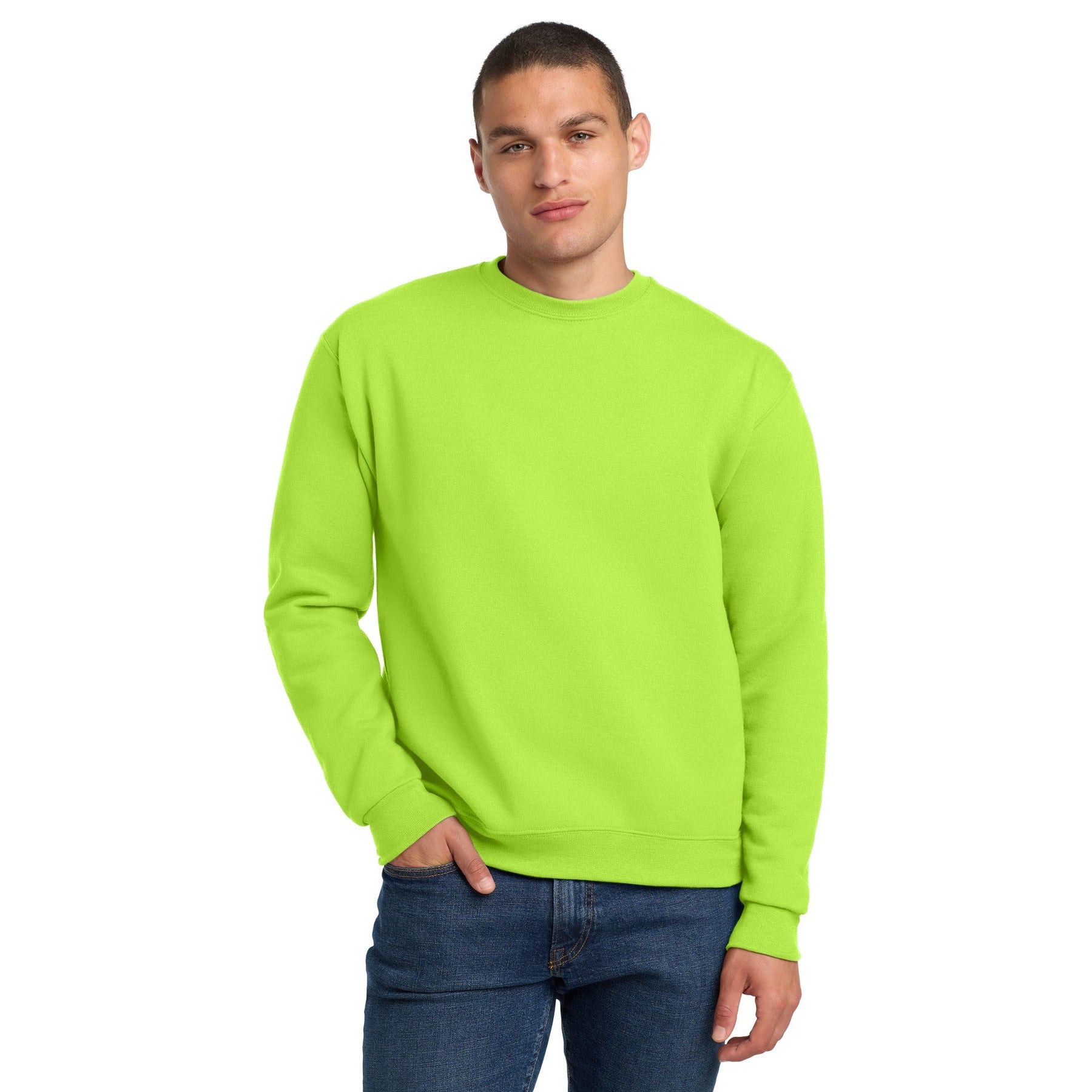 Jerzees-Jerzees® Super Sweats® NuBlend® - Crewneck Sweatshirt. 4662M-MedTech-9