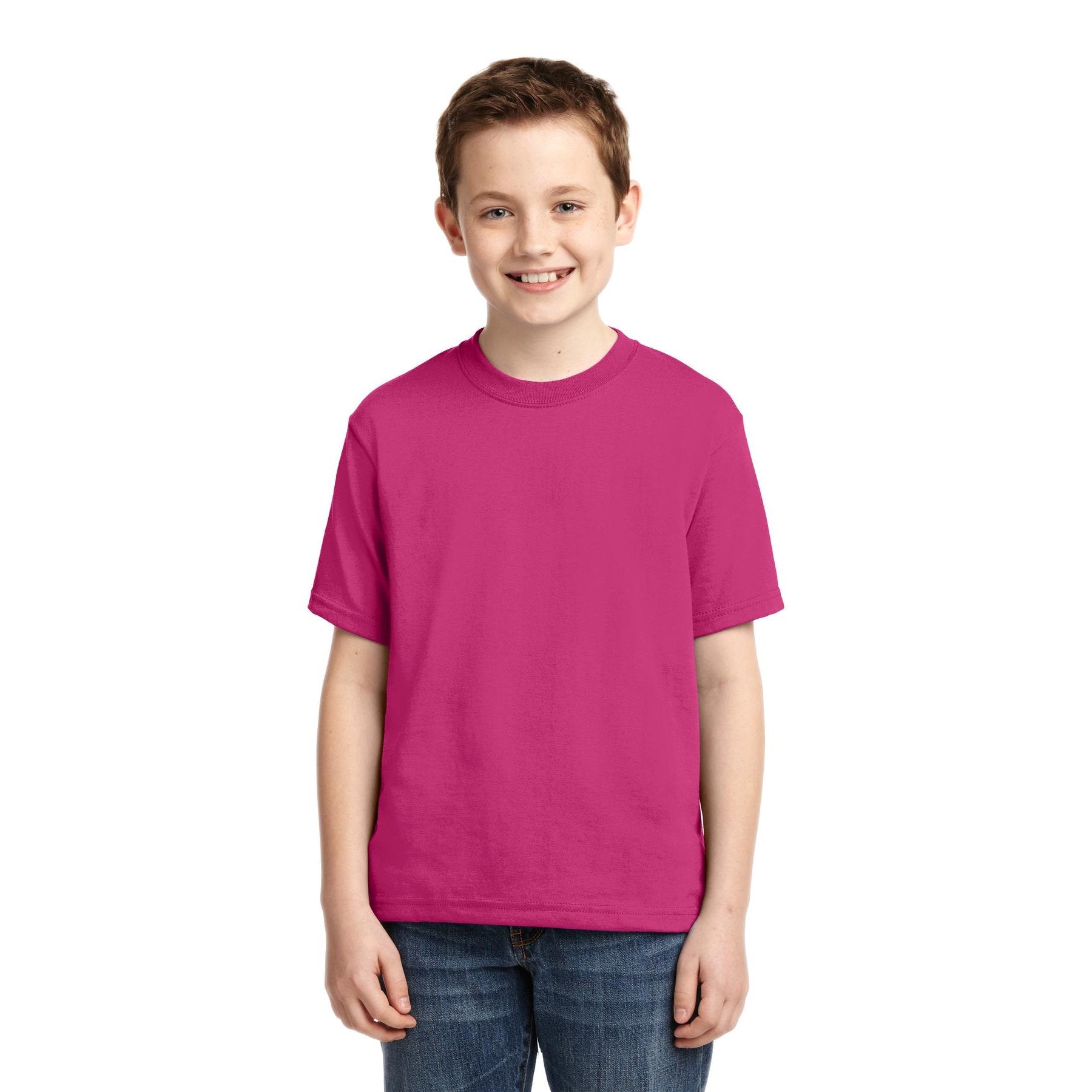 Jerzees-Jerzees® - Youth Dri-Power® 50/50 Cotton/Poly T-Shirt. 29B-MedTech-12