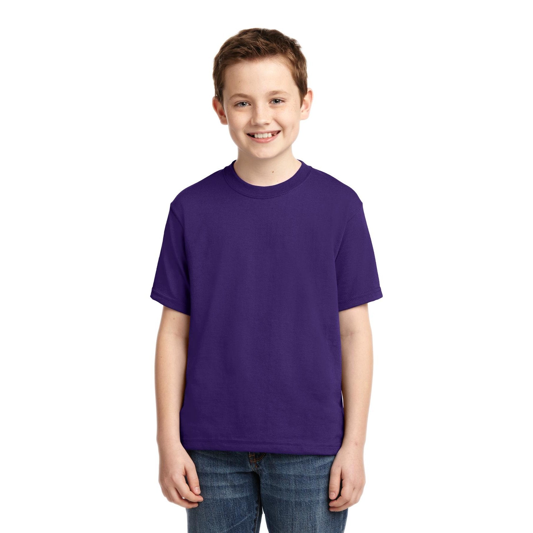 Jerzees-Jerzees® - Youth Dri-Power® 50/50 Cotton/Poly T-Shirt. 29B-MedTech-13