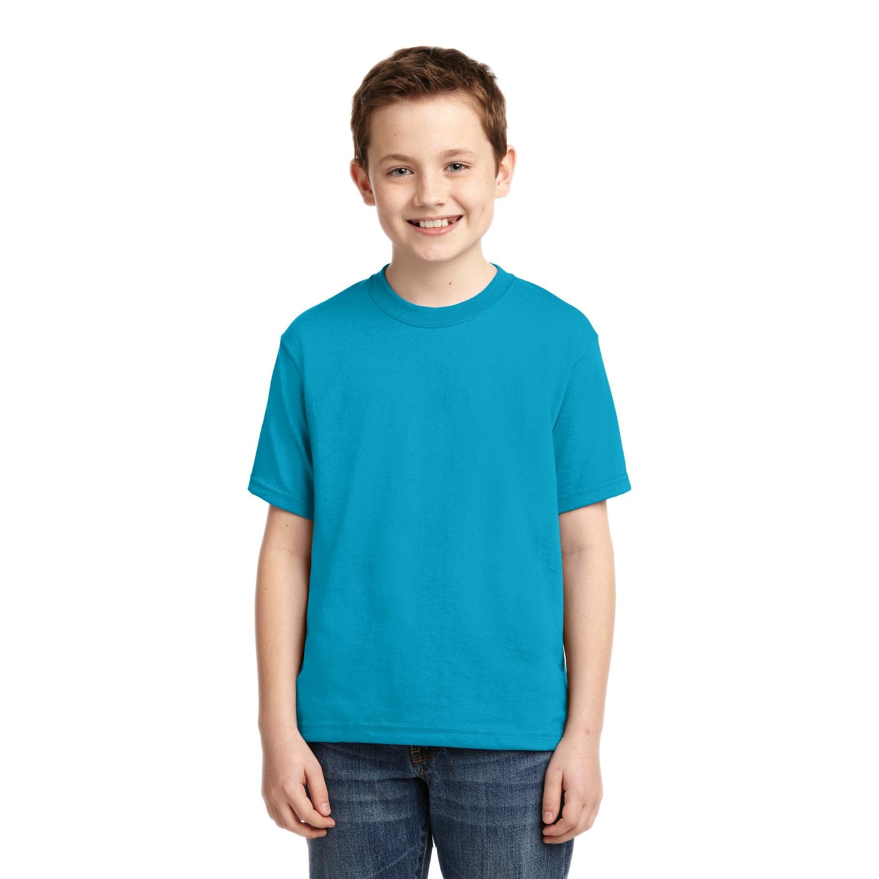 Jerzees-Jerzees® - Youth Dri-Power® 50/50 Cotton/Poly T-Shirt. 29B-MedTech-7