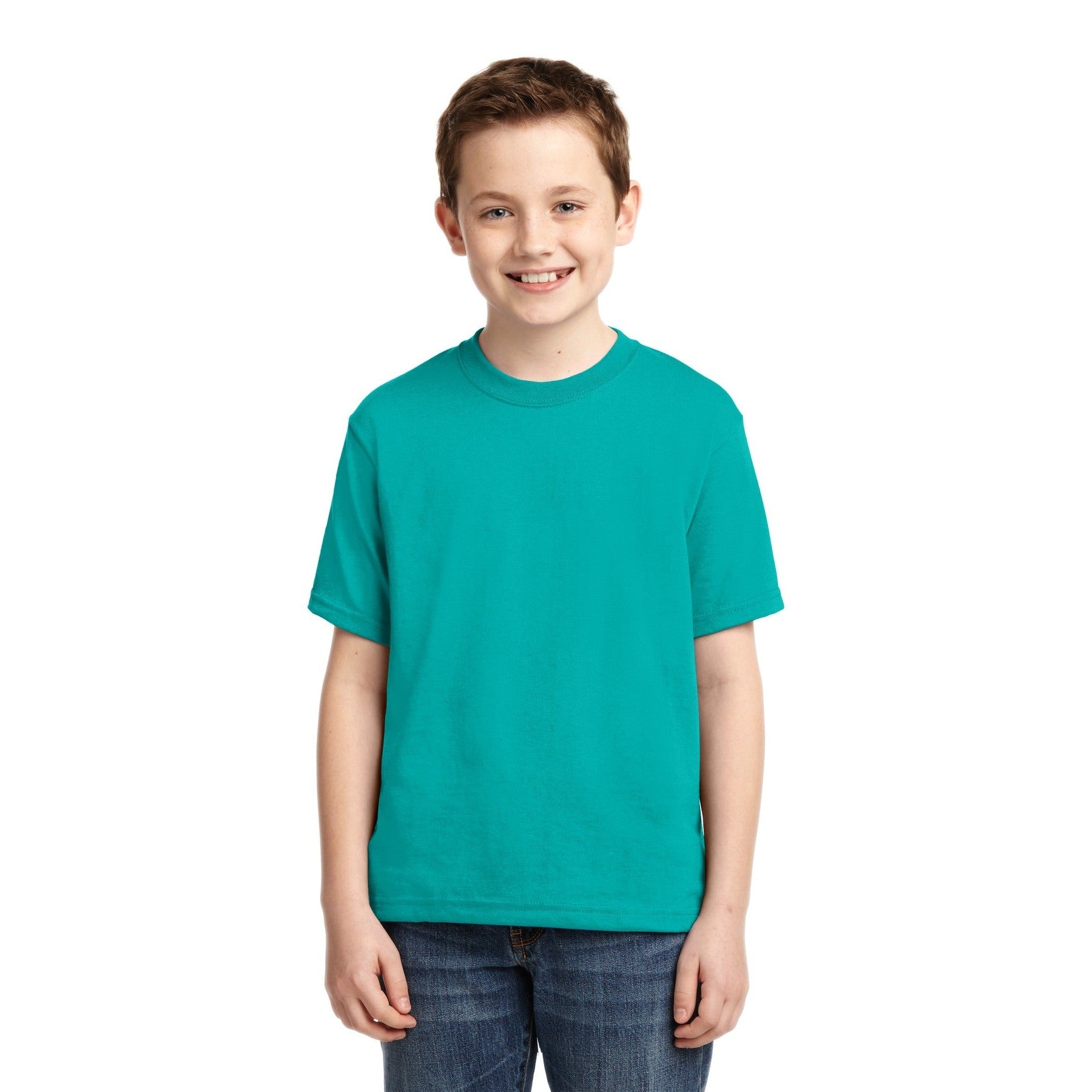 Jerzees-Jerzees® - Youth Dri-Power® 50/50 Cotton/Poly T-Shirt. 29B-MedTech-17