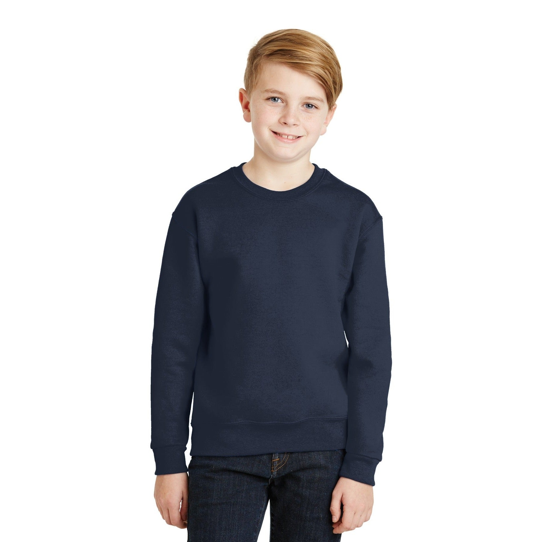 Jerzees-Jerzees® - Youth NuBlend® Crewneck Sweatshirt. 562B-MedTech-5