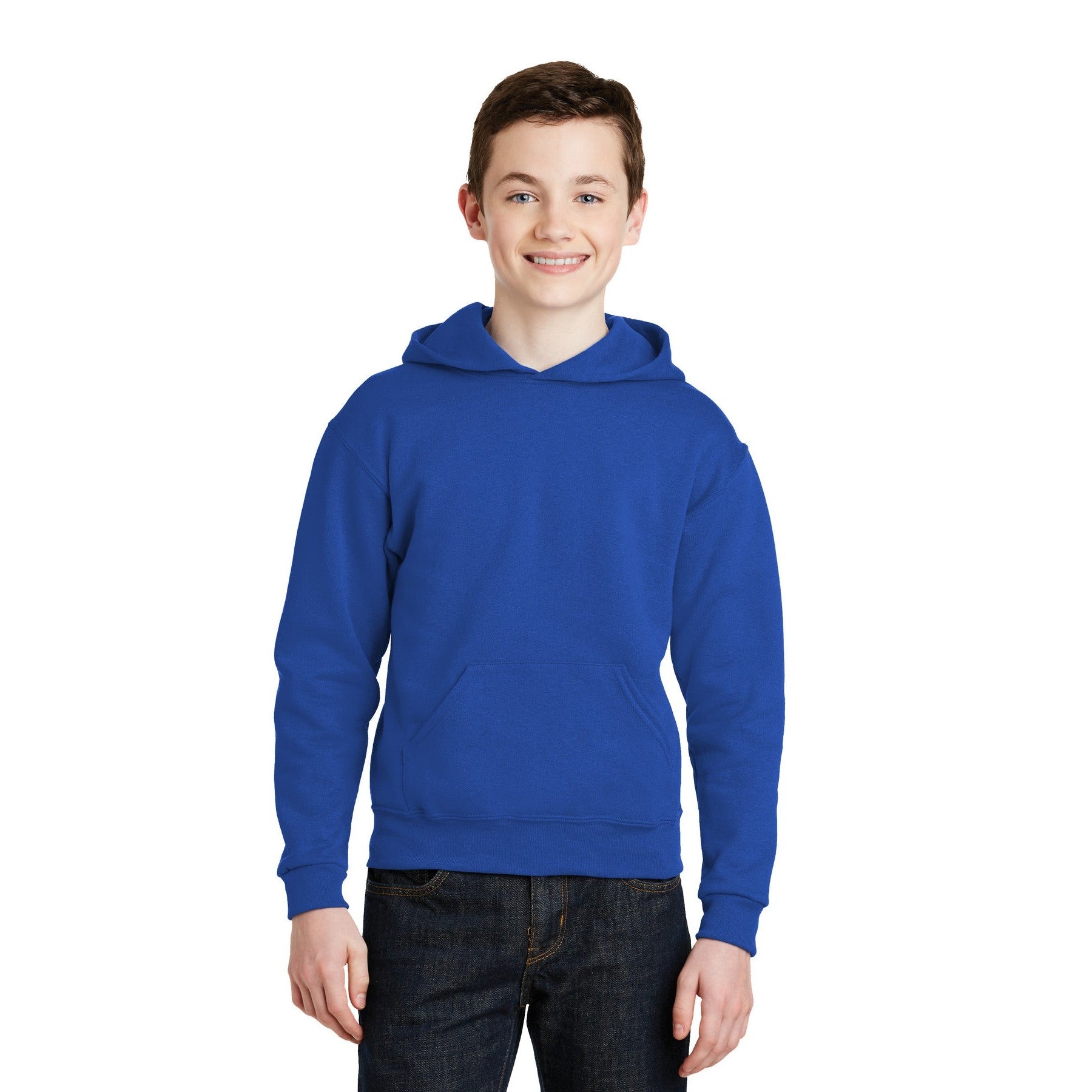 Jerzees-Jerzees® - Youth NuBlend® Pullover Hooded Sweatshirt. 996Y-MedTech-10