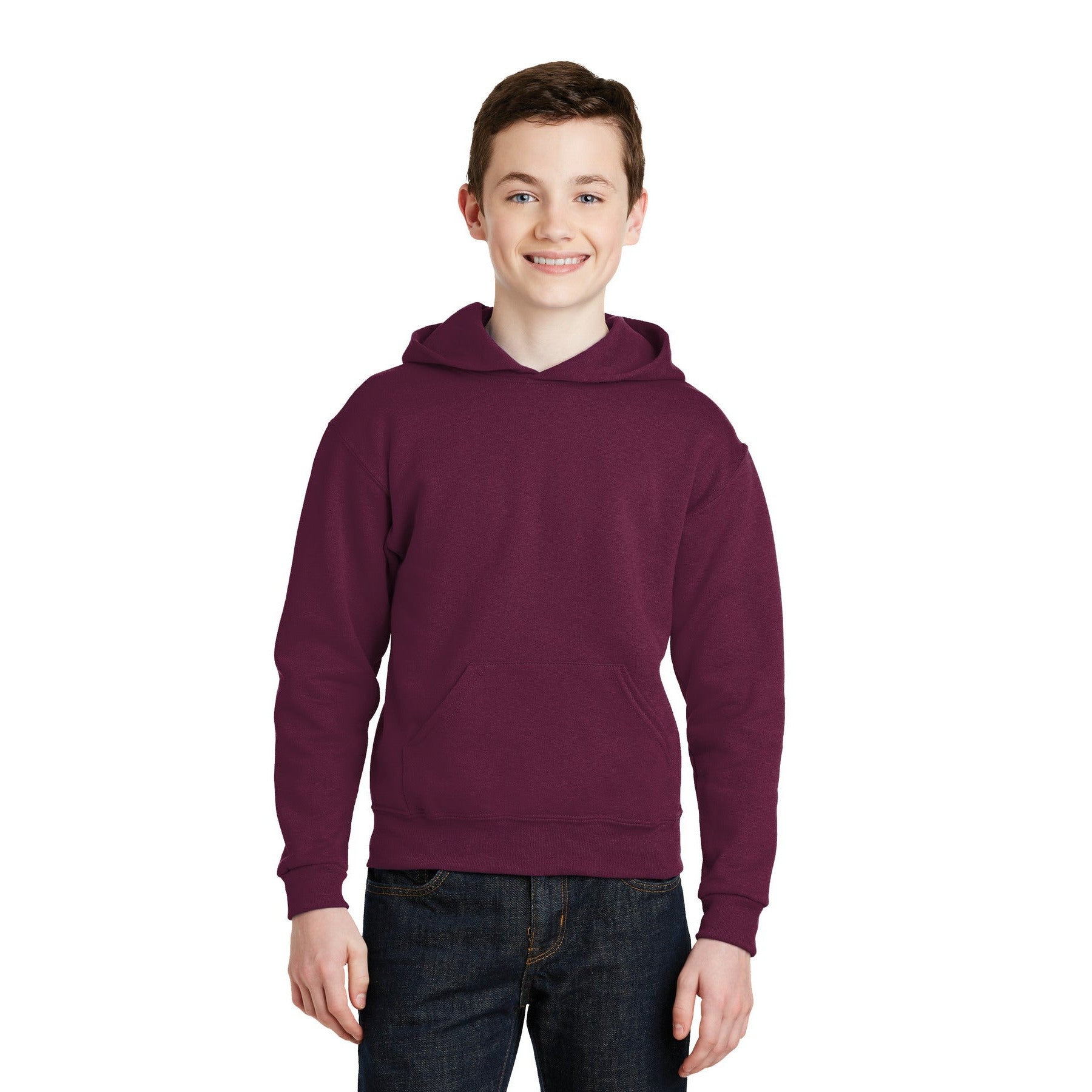 Jerzees-Jerzees® - Youth NuBlend® Pullover Hooded Sweatshirt. 996Y-MedTech-7