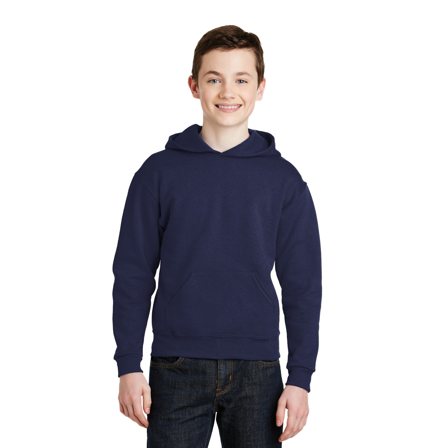 Jerzees-Jerzees® - Youth NuBlend® Pullover Hooded Sweatshirt. 996Y-MedTech-8