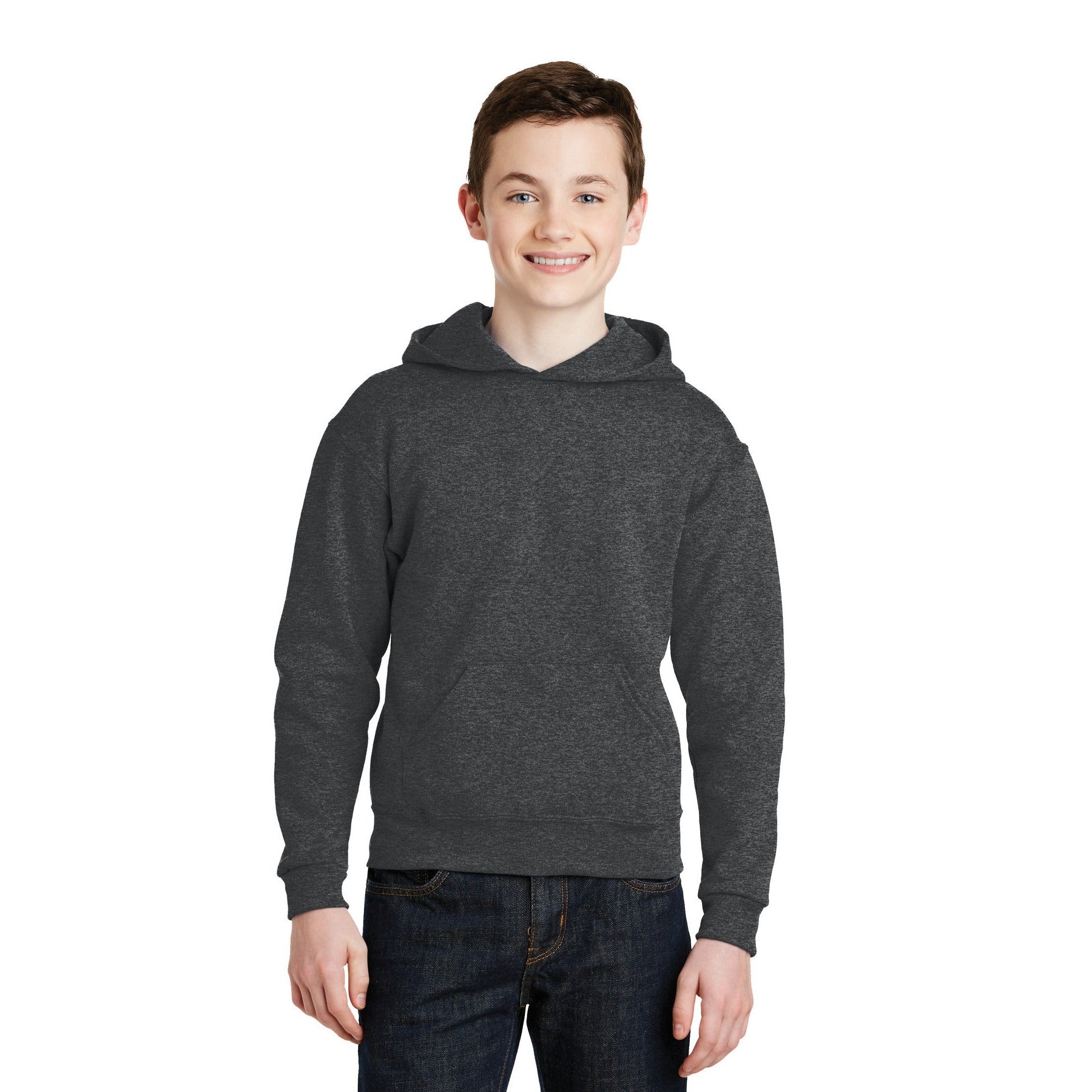 Jerzees-Jerzees® - Youth NuBlend® Pullover Hooded Sweatshirt. 996Y-MedTech-4