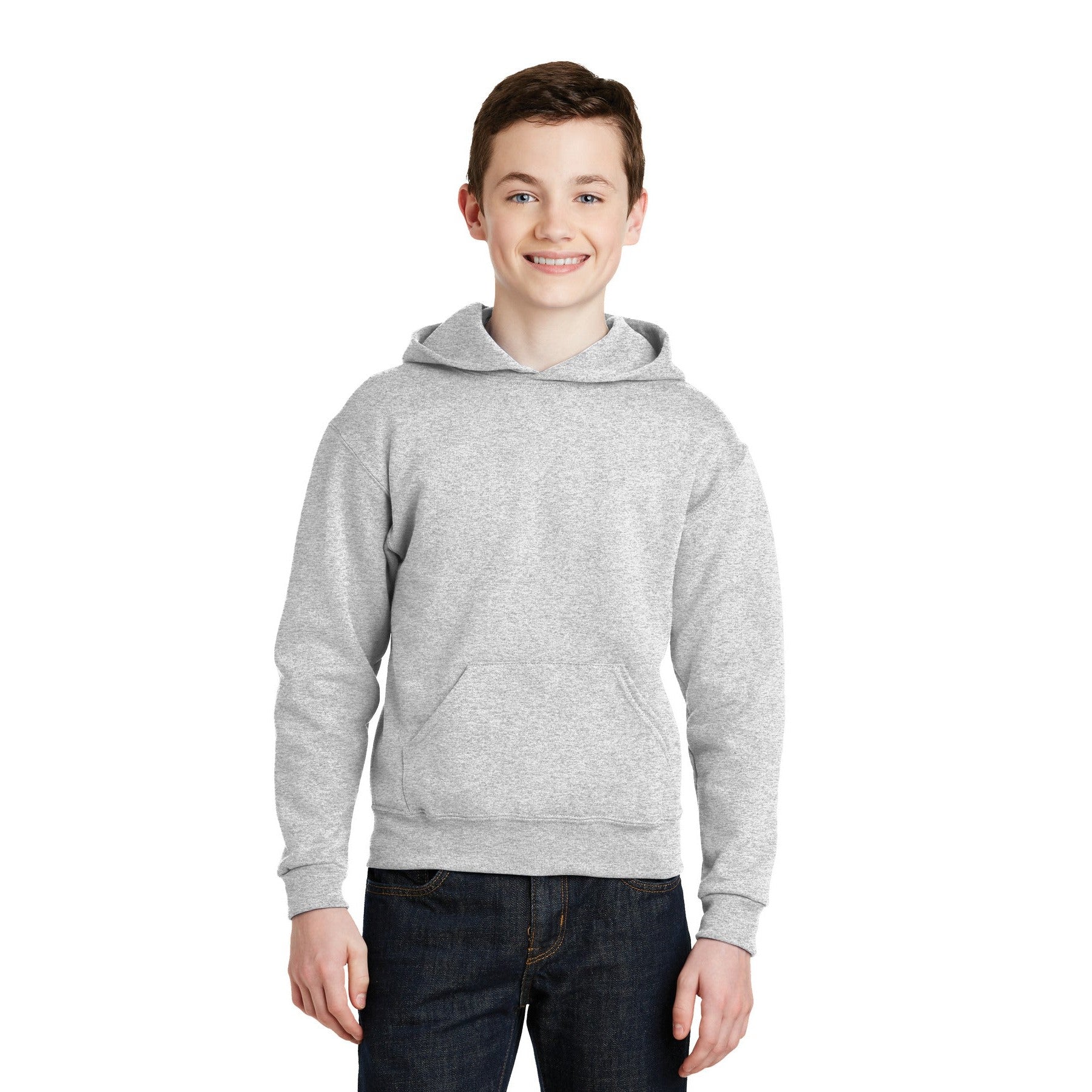 Jerzees-Jerzees® - Youth NuBlend® Pullover Hooded Sweatshirt. 996Y-MedTech-1