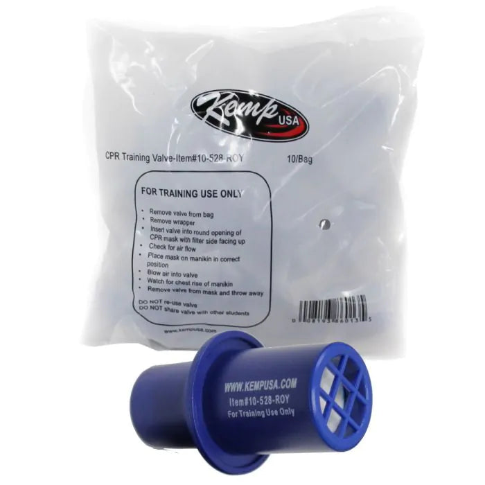 Kemp USA-Kemp USA CPR Training Valves Case of 10-MedTech-1