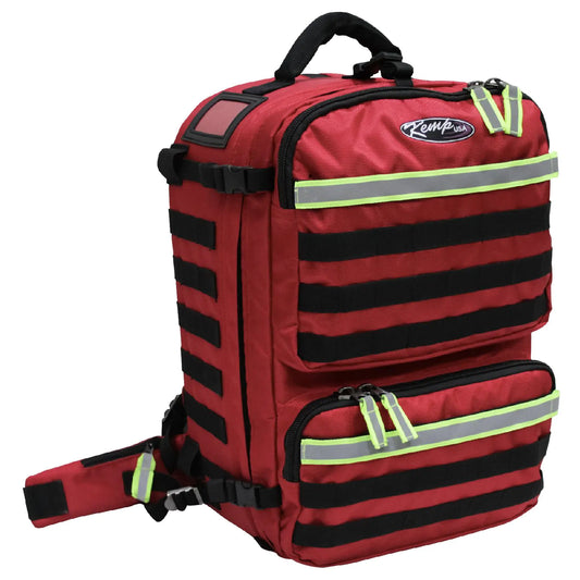 Kemp USA-Kemp USA Premium Rescue & Tactical EMS Bag, Red-MedTech-1