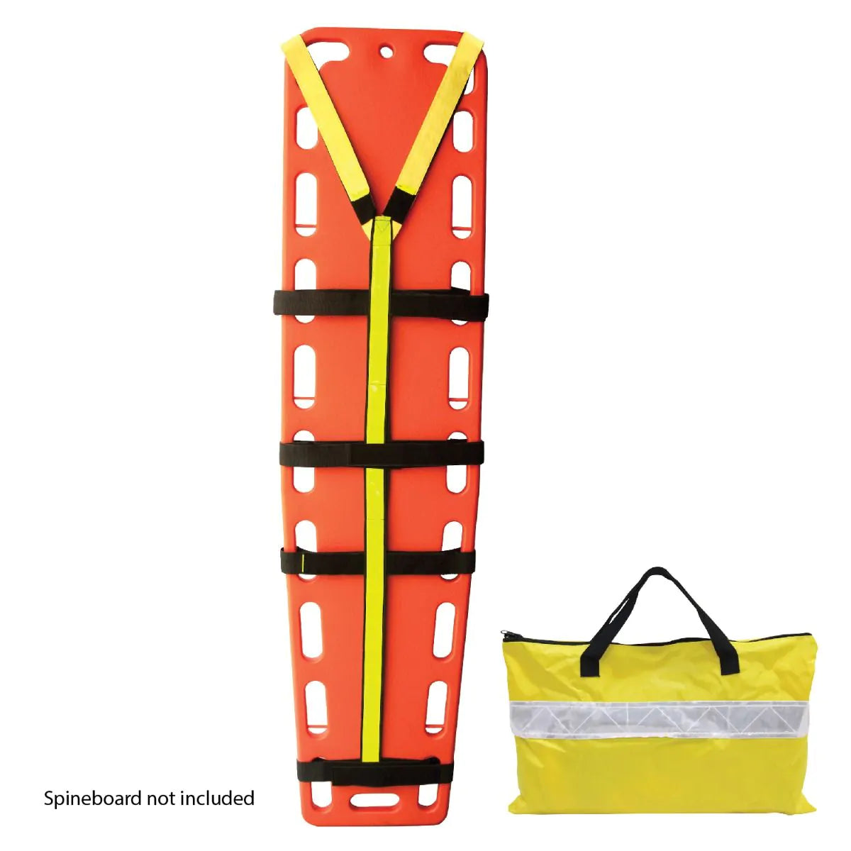 Kemp USA-Kemp USA Reflective 10-PT Patient Restraint Spineboard Straps-MedTech-1
