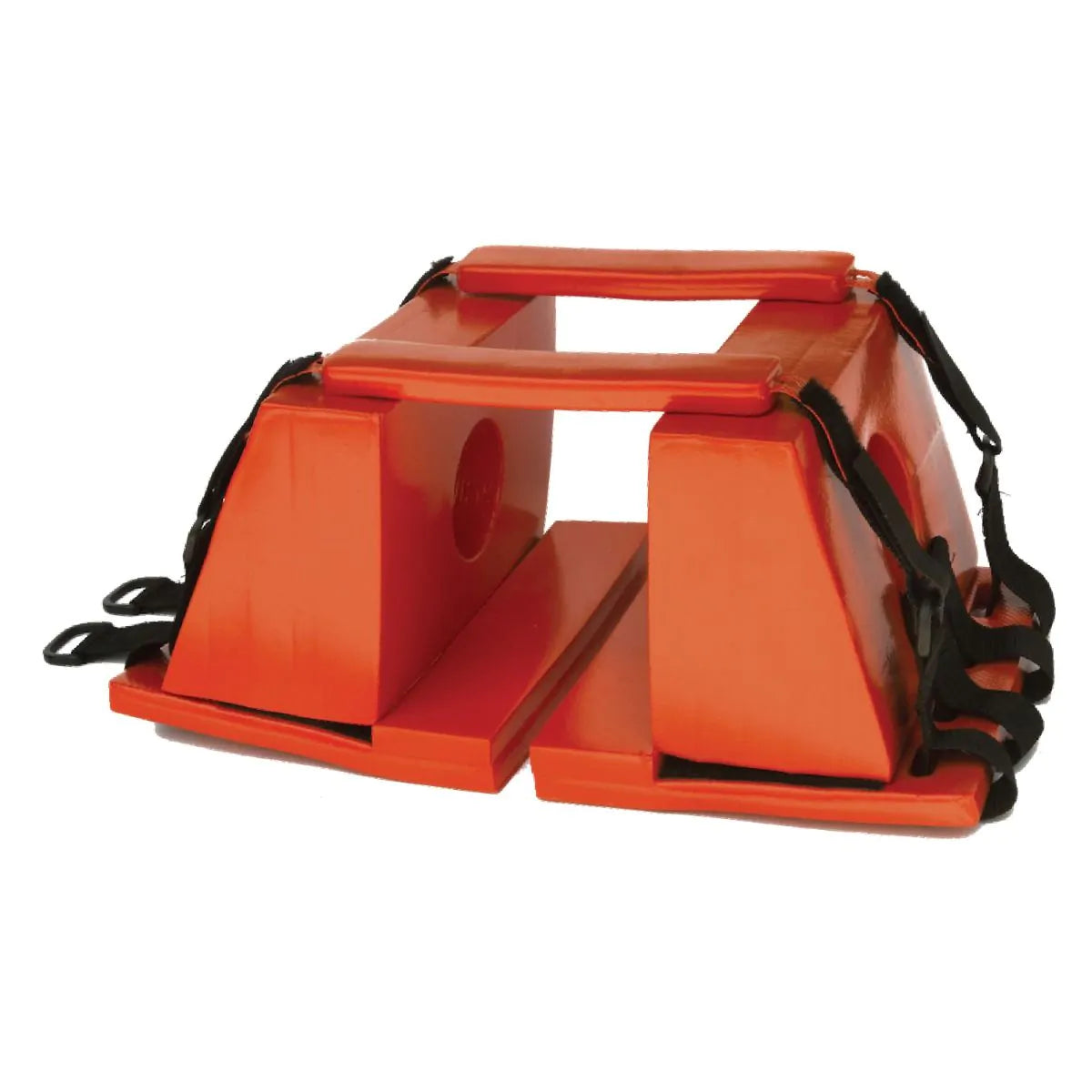 Kemp USA-Kemp USA Scoop Stretcher Head Immobilizer, Orange-MedTech-3