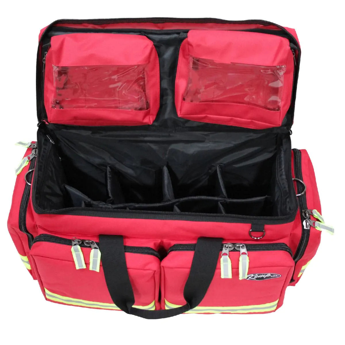 Kemp USA-Kemp USA Ultra EMS Bag, Red-MedTech-7