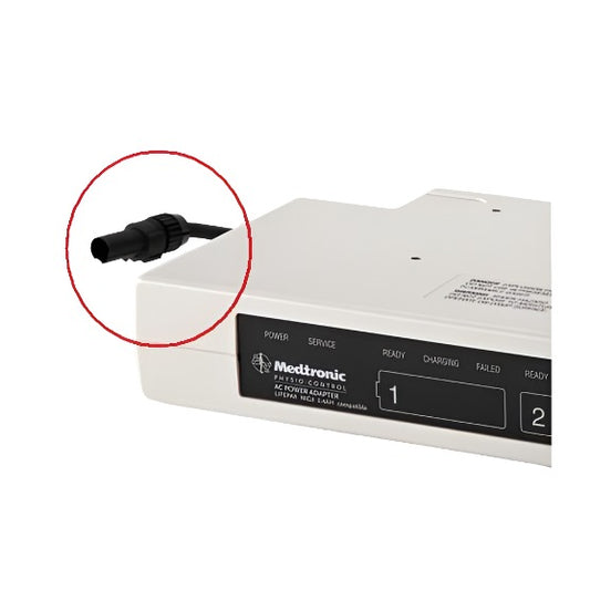 Physio-Control-LIFEPAK 12 AC Power Adapter Pigtail, New-MedTech-1