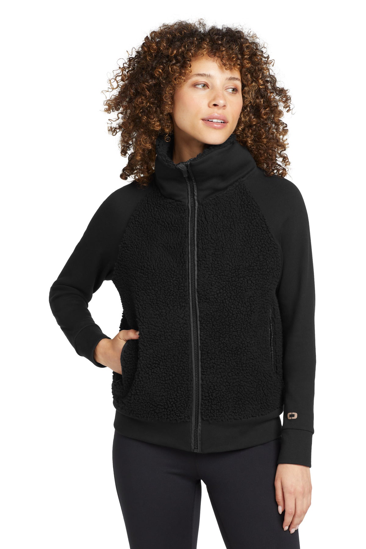 OGIO- OGIO ® Women's Luuma Sherpa Full-Zip. LOG815-Medtech- 1