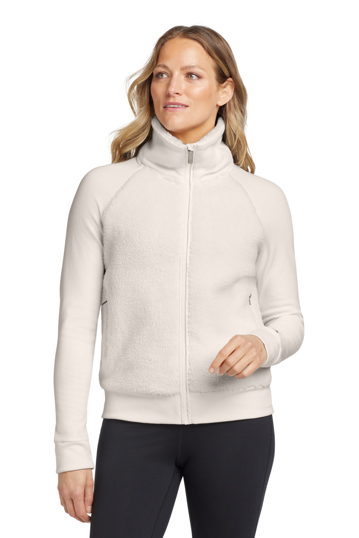OGIO- OGIO ® Women's Luuma Sherpa Full-Zip. LOG815-Medtech- 2