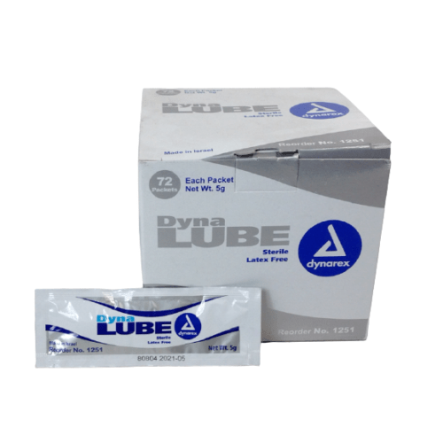 Dynarex-Lubricating Jelly 5gm Foil Packet-MedTech-1