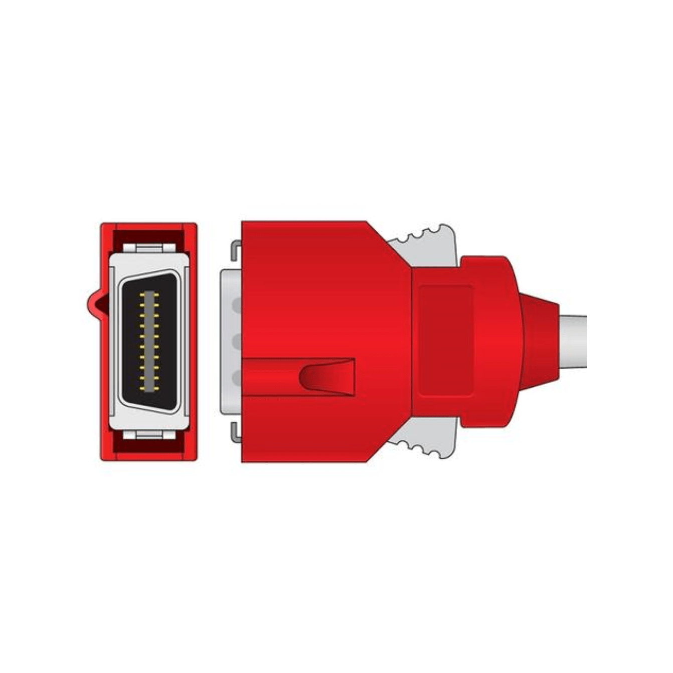 Masimo-Masimo® RED LNC-04, LNCS 20-Pin SpO2 Patient Cable, 4 ft.-MedTech-3