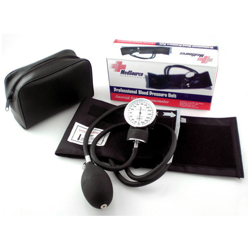 Medsource-MedSource Blood Pressure Cuff Sphygmomanometer and Gauge, Adult-MedTech-2