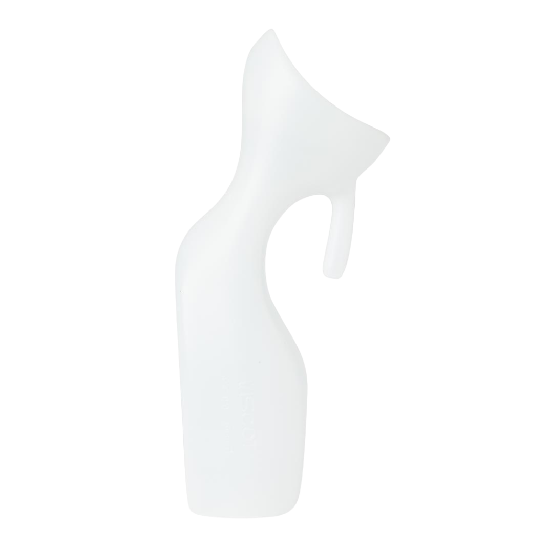 Medegen Medical Products-Medegan Medical Female Urinal, Translucent, 1,000cc-MedTech-1