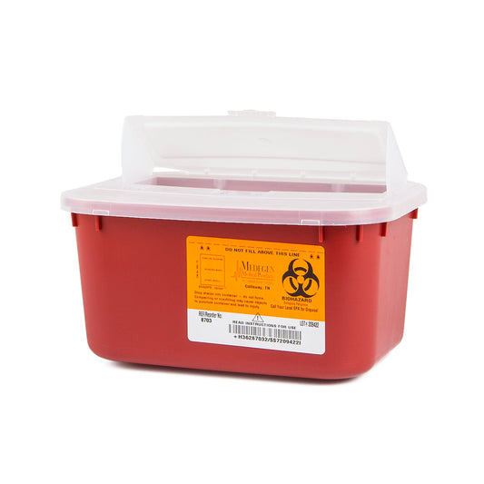 Medegen Medical Products-Medegen Sharps Container, 1 Gal-MedTech-1