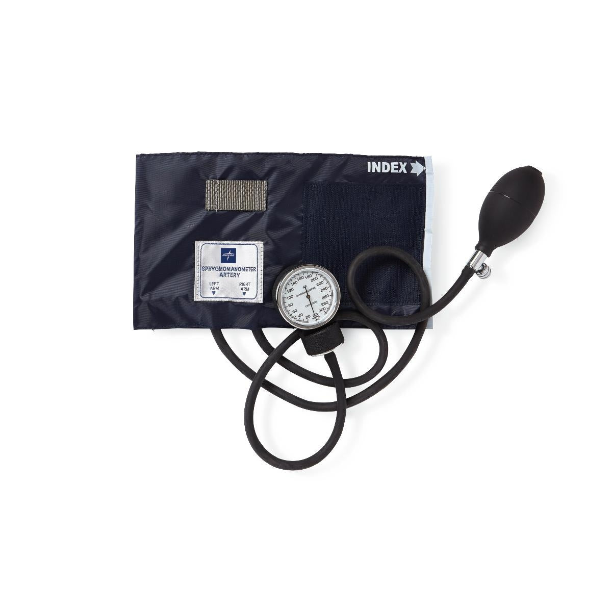 Medline-Medline Adult BP Cuff, Black-MedTech-1