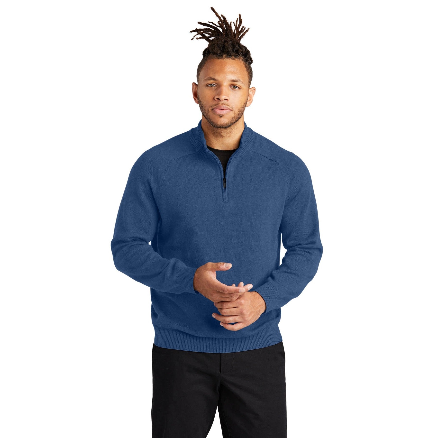 Mercer+Mettle-Mercer+Mettle® 1/4-Zip Sweater MM3020-MedTech-3