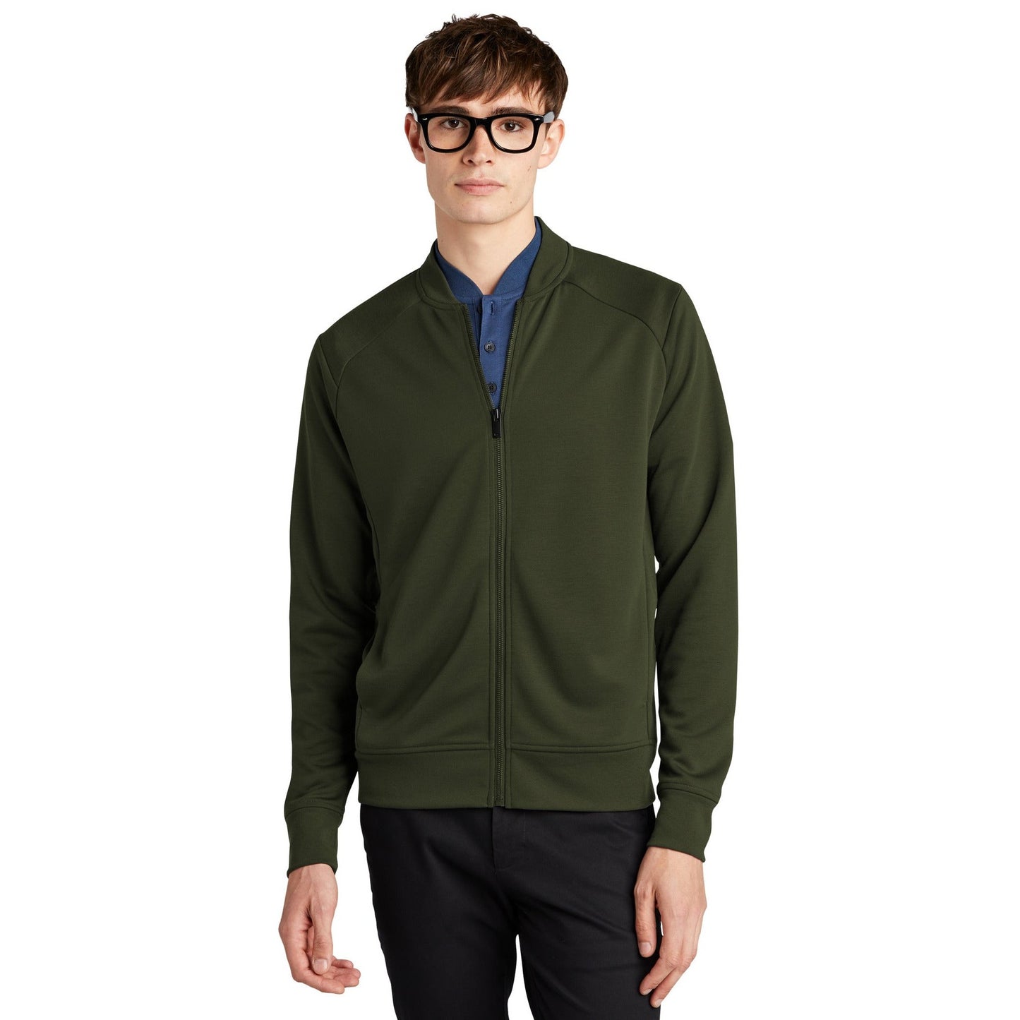 Mercer+Mettle-Mercer+Mettle® Double-Knit Bomber MM3000-MedTech-4