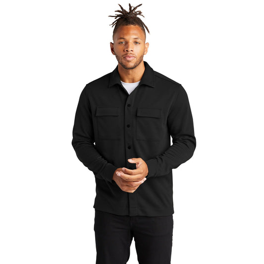 Mercer+Mettle-Mercer+Mettle® Double-Knit Snap Front Jacket MM3004-MedTech-1