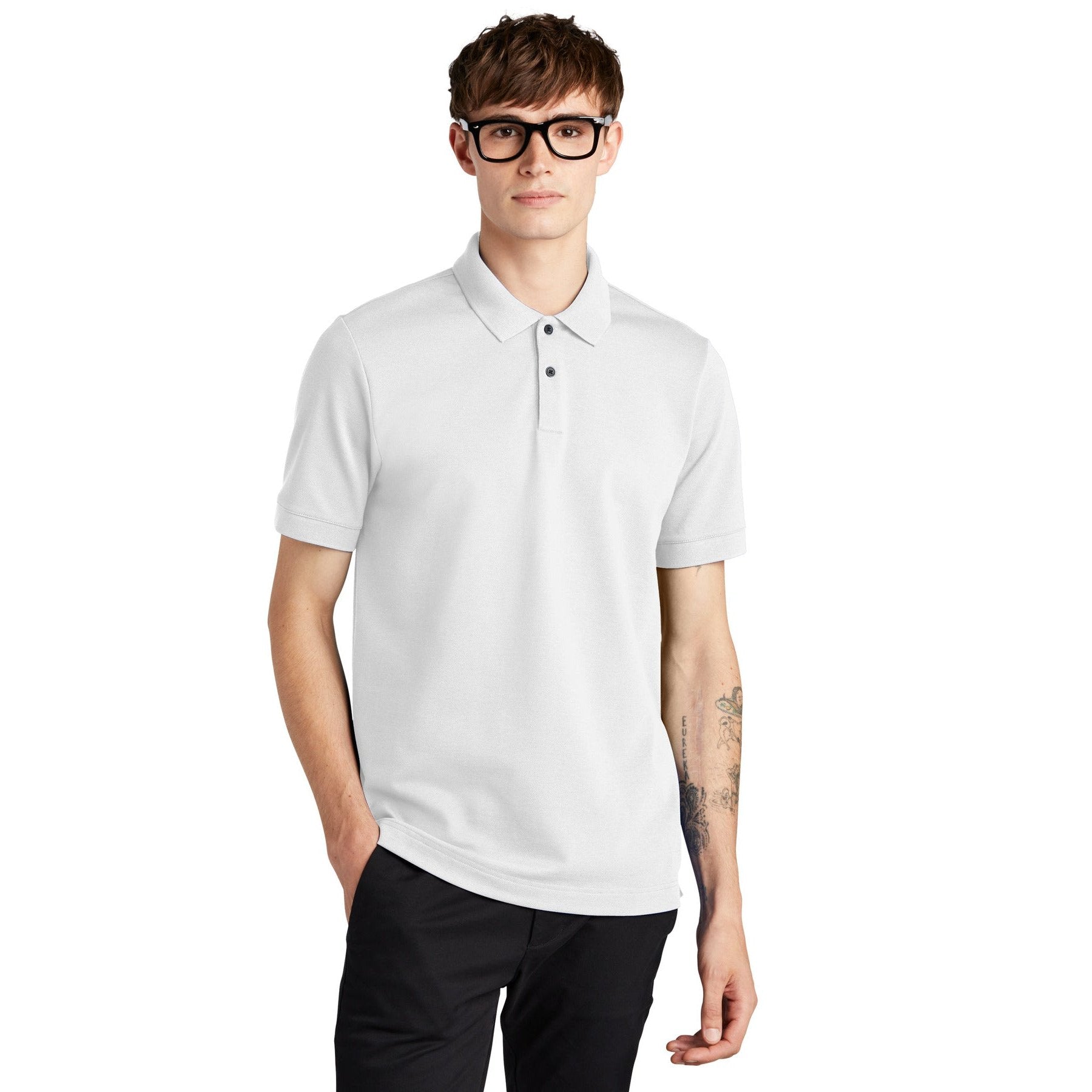 Mercer+Mettle-Mercer+Mettle® Stretch Heavyweight Pique Polo MM1000-MedTech-8