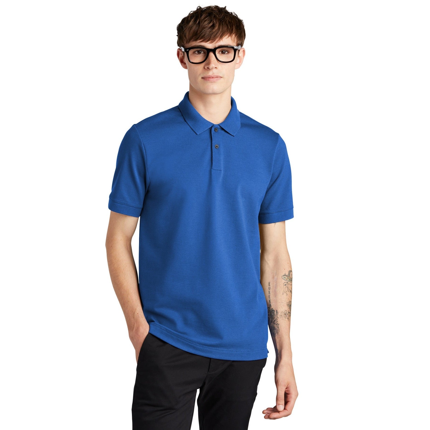 Mercer+Mettle-Mercer+Mettle® Stretch Heavyweight Pique Polo MM1000-MedTech-3