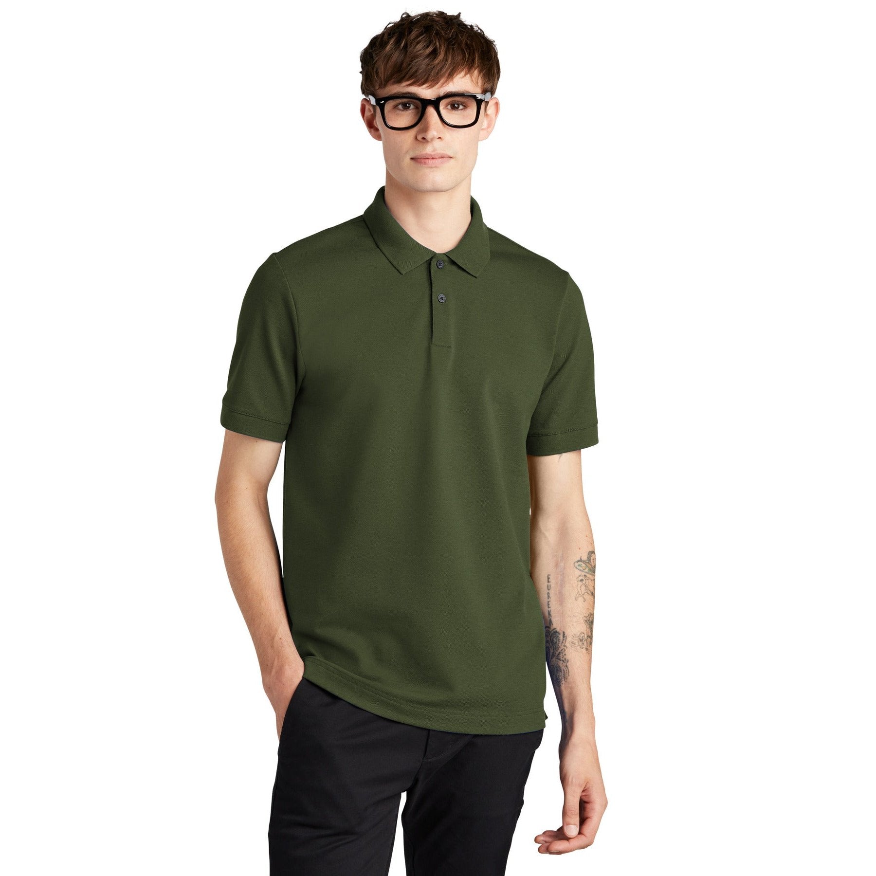 Mercer+Mettle-Mercer+Mettle® Stretch Heavyweight Pique Polo MM1000-MedTech-7