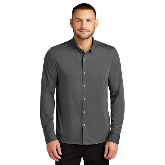 Mercer+Mettle-Mercer+Mettle® Stretch Jersey Long Sleeve Shirt MM1018-MedTech-1
